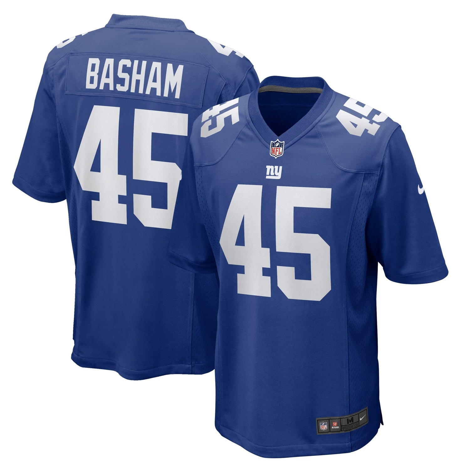 Boogie Basham New York Giants Nike Game Jersey - Royal