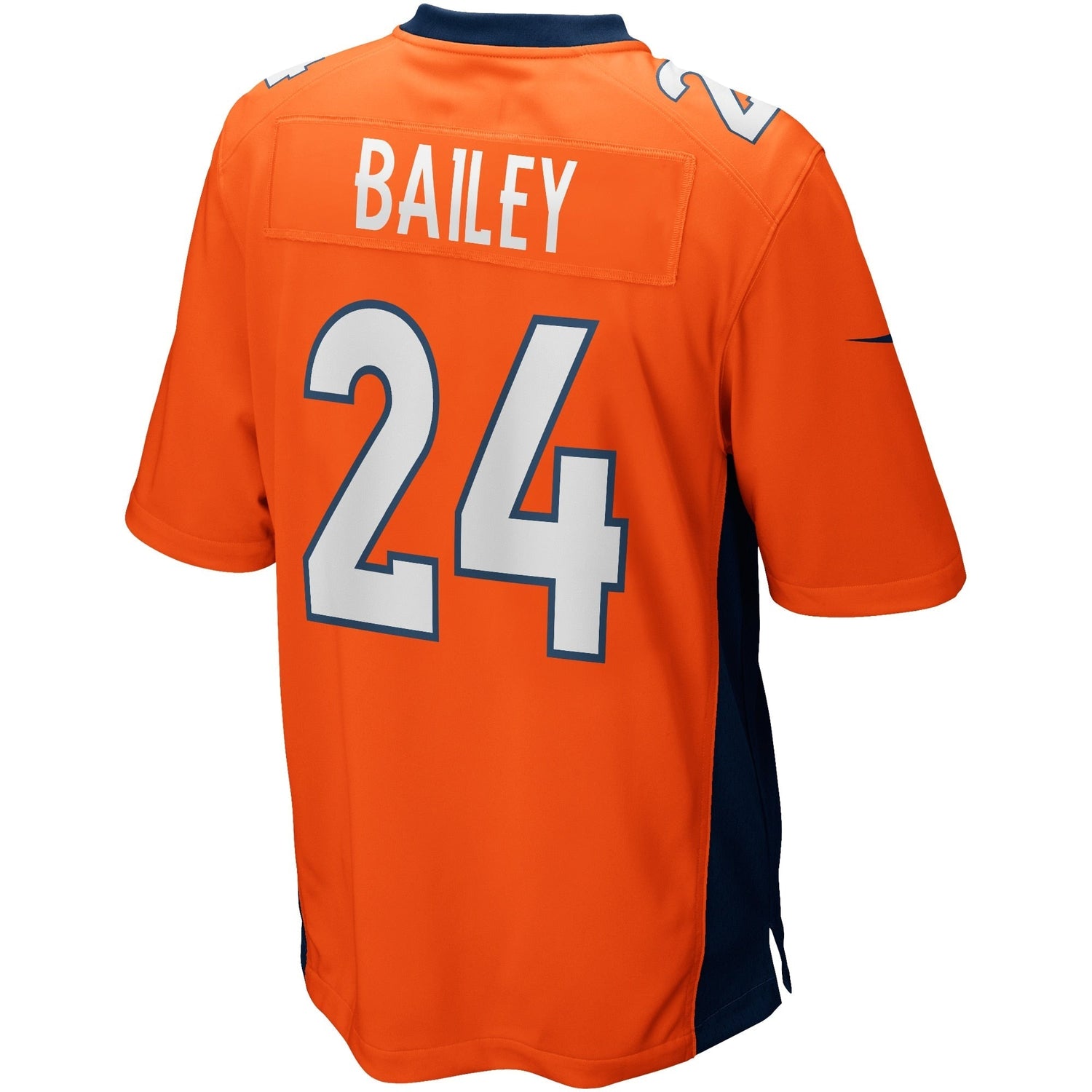 Champ Bailey Denver Broncos Nike Game Retired Jersey - Orange