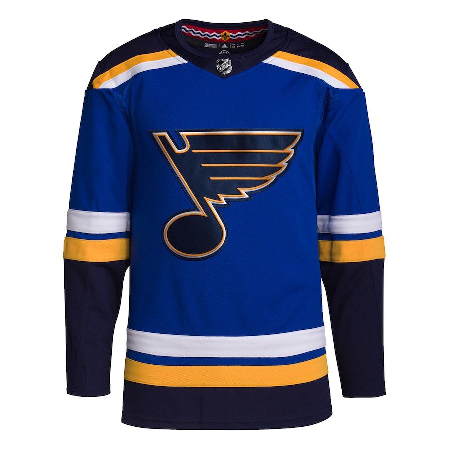 Men's St. Louis Blues adidas Royal Home Authentic Jersey