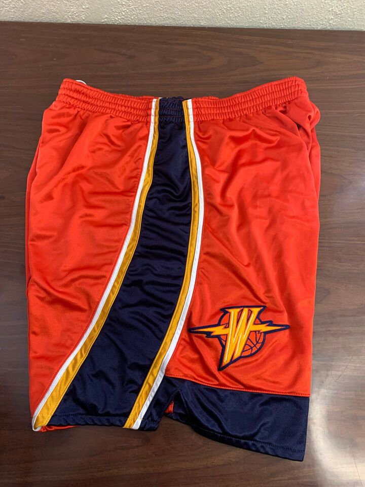 NBA Golden State Warriors Basketball #1 Stephen Jackson Game Worn Shorts 48+2
