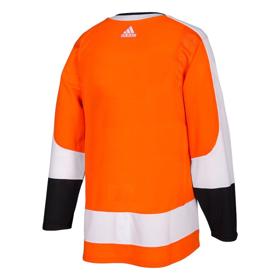 Men's Philadelphia Flyers adidas Orange Home Authentic Blank Jersey