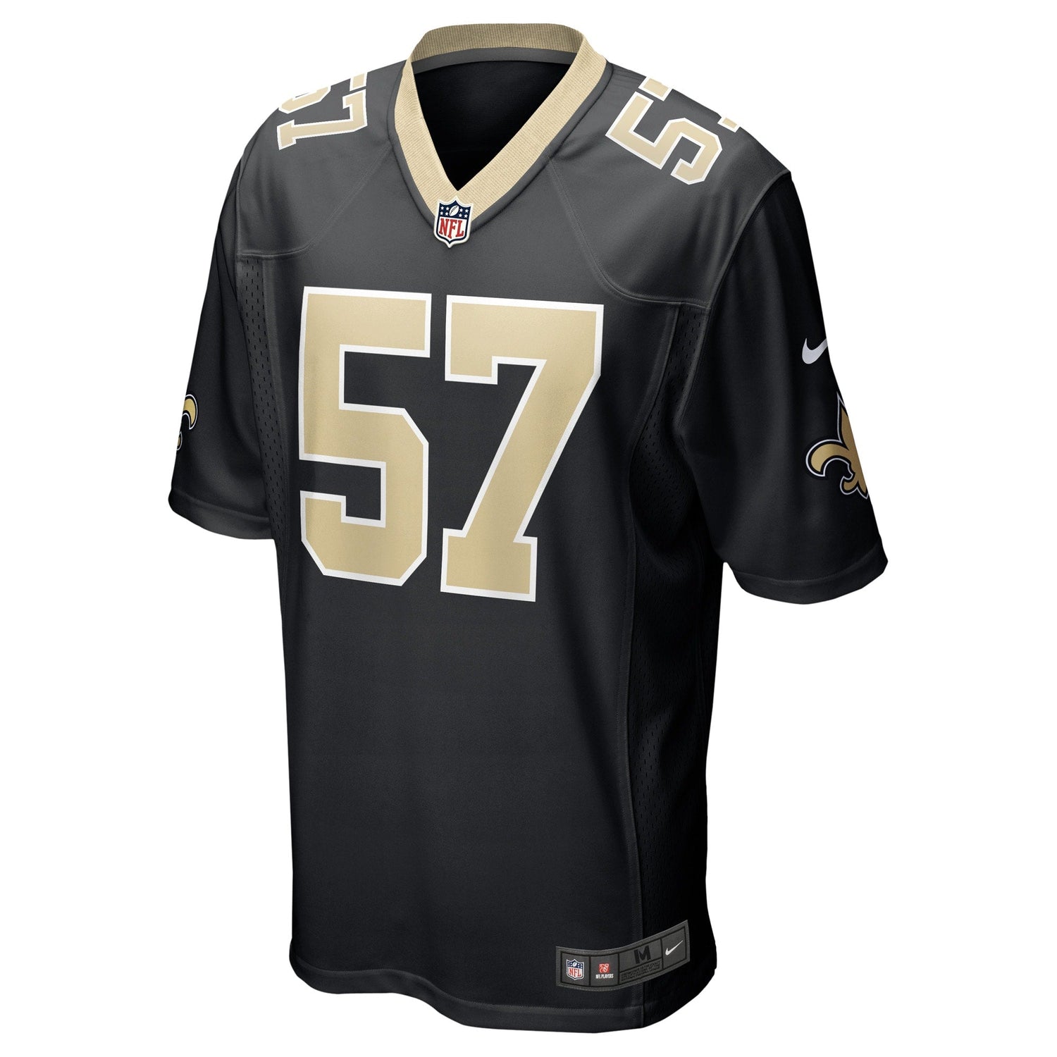 Christian Ringo New Orleans Saints Nike Game Jersey - Black