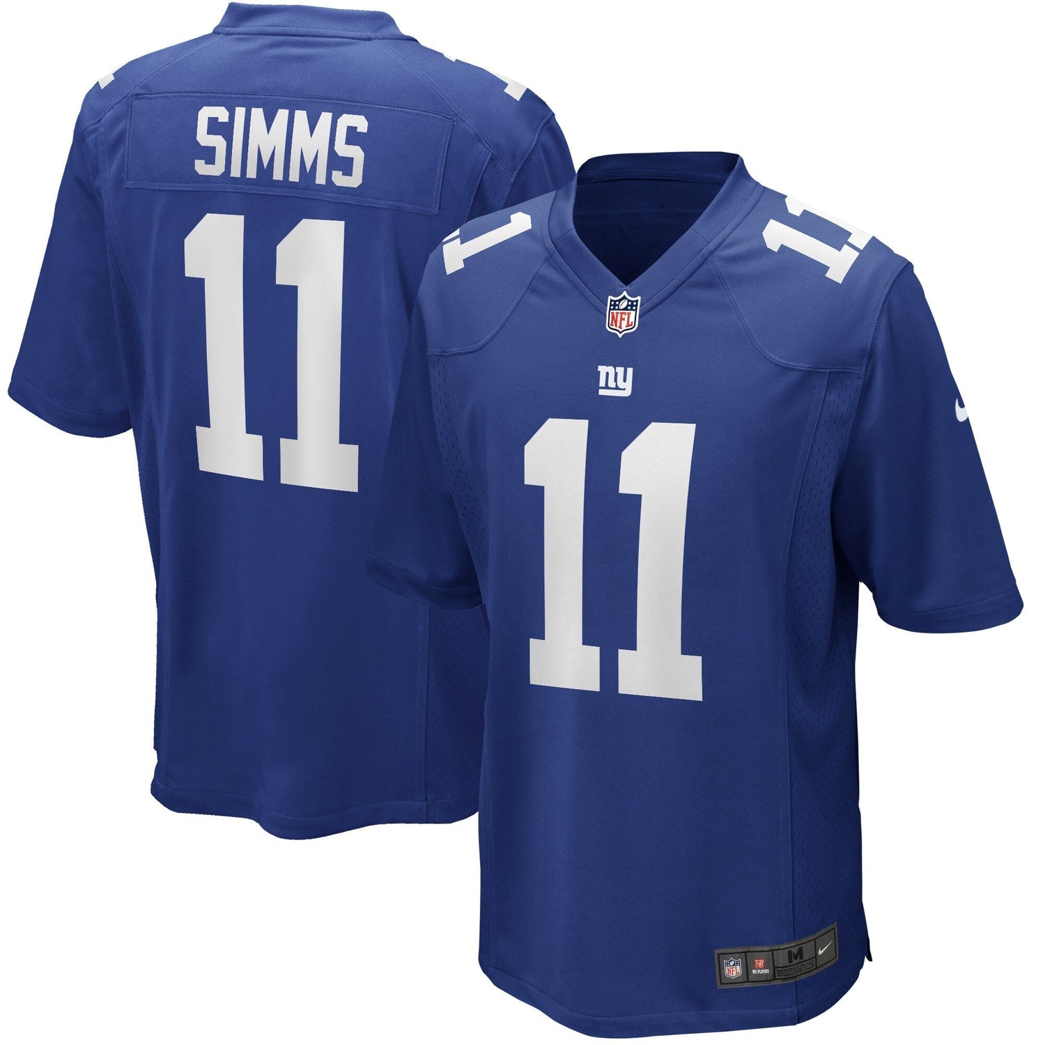 Phil Simms New York Giants Nike Game Retired Jersey - Royal