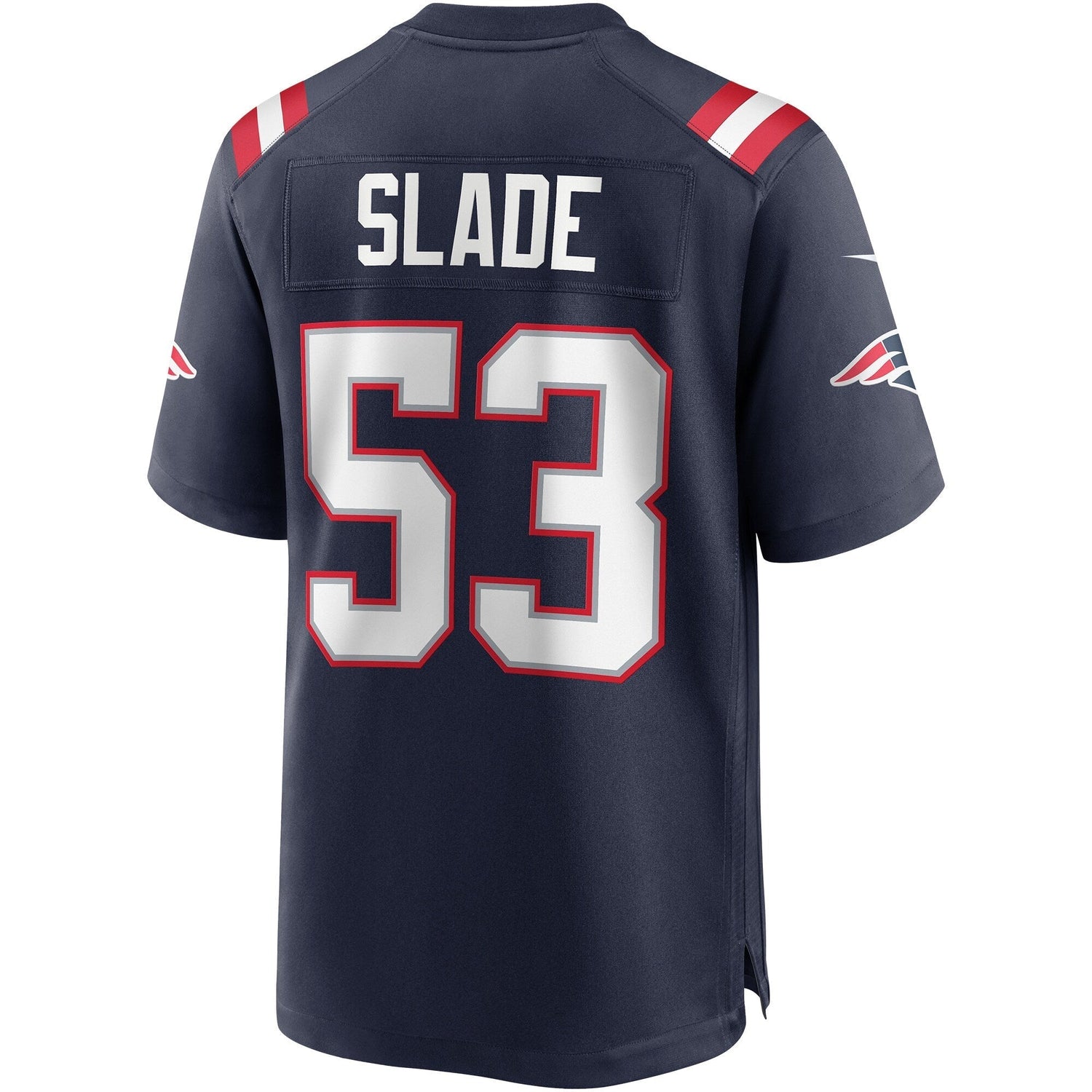 Chris Slade New England Patriots Nike Game Retired Jersey - Navy