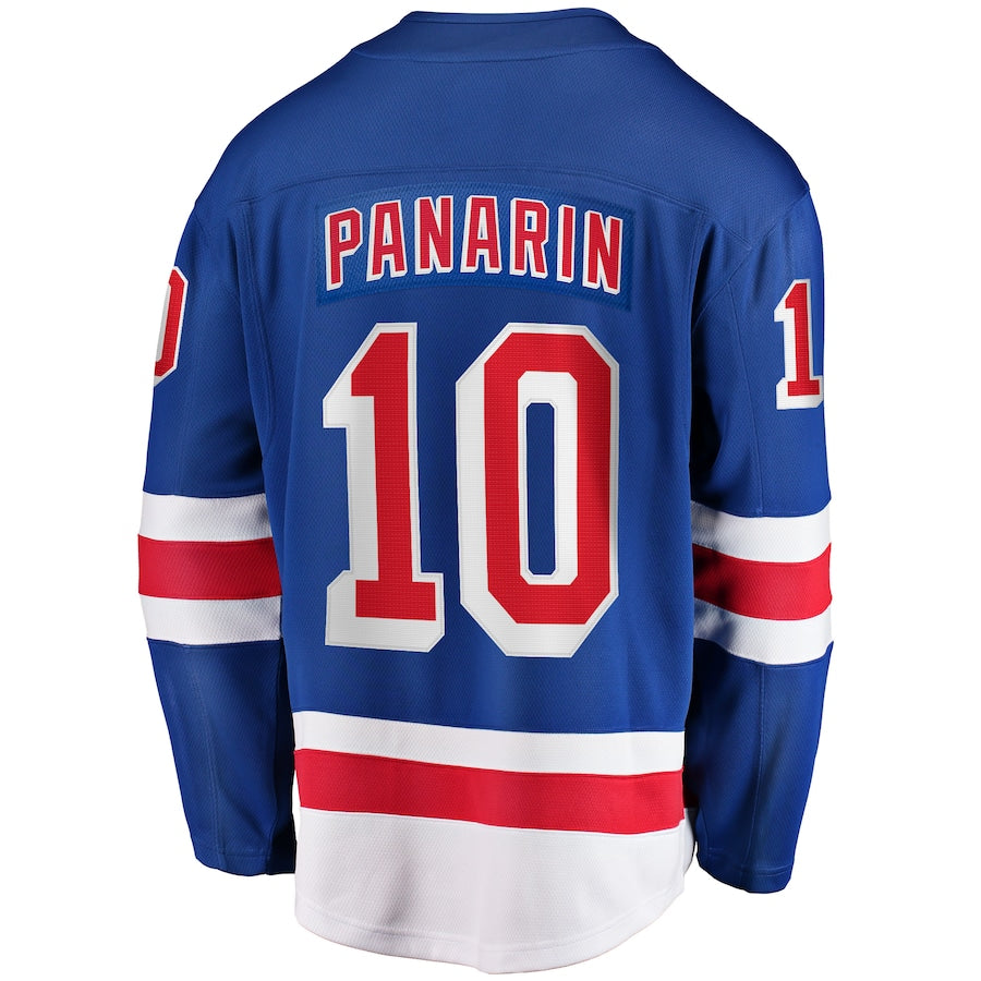 Artemi Panarin New York Rangers Home Breakaway Jersey - Blue