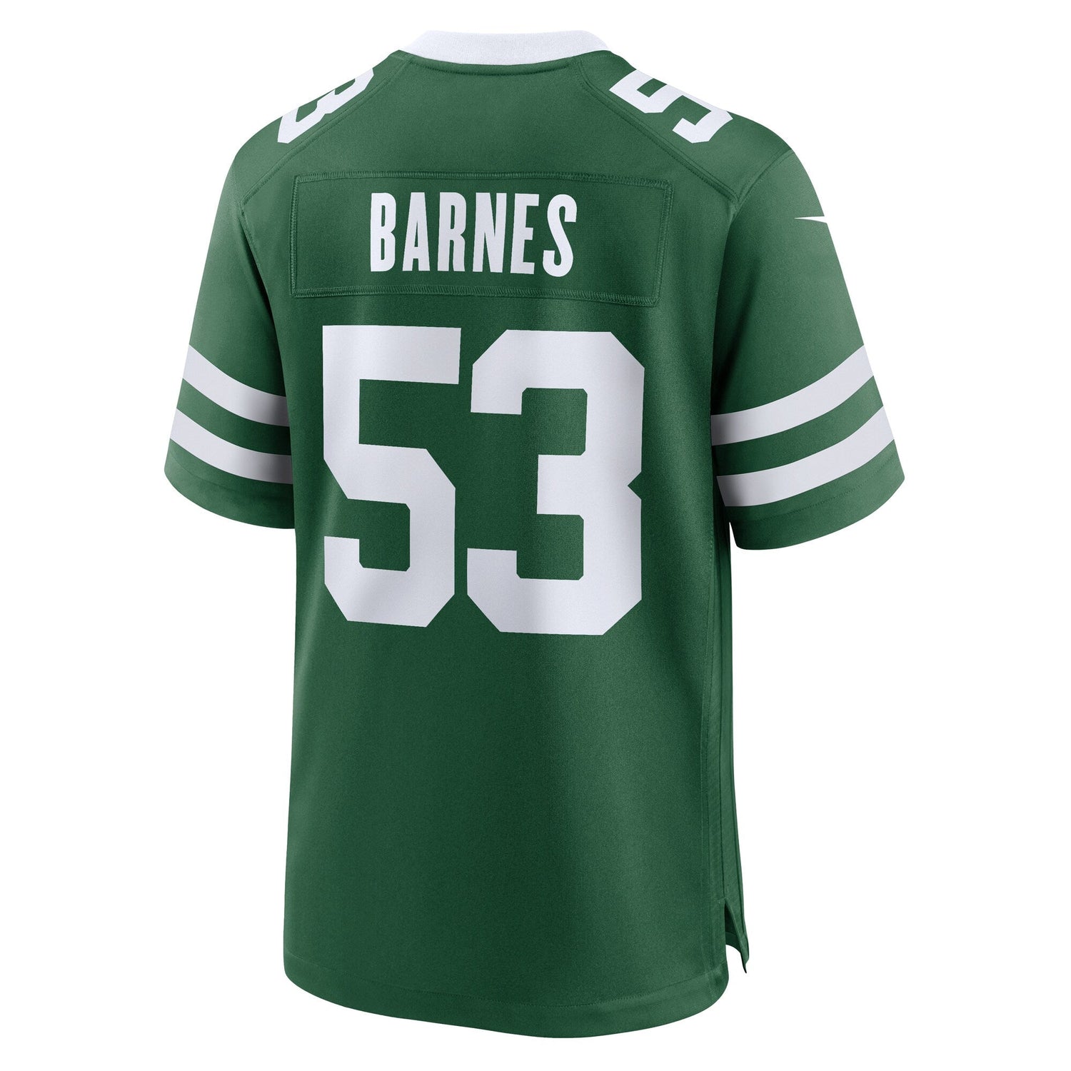 Zaire Barnes New York Jets Nike Team Game Jersey - Legacy Green