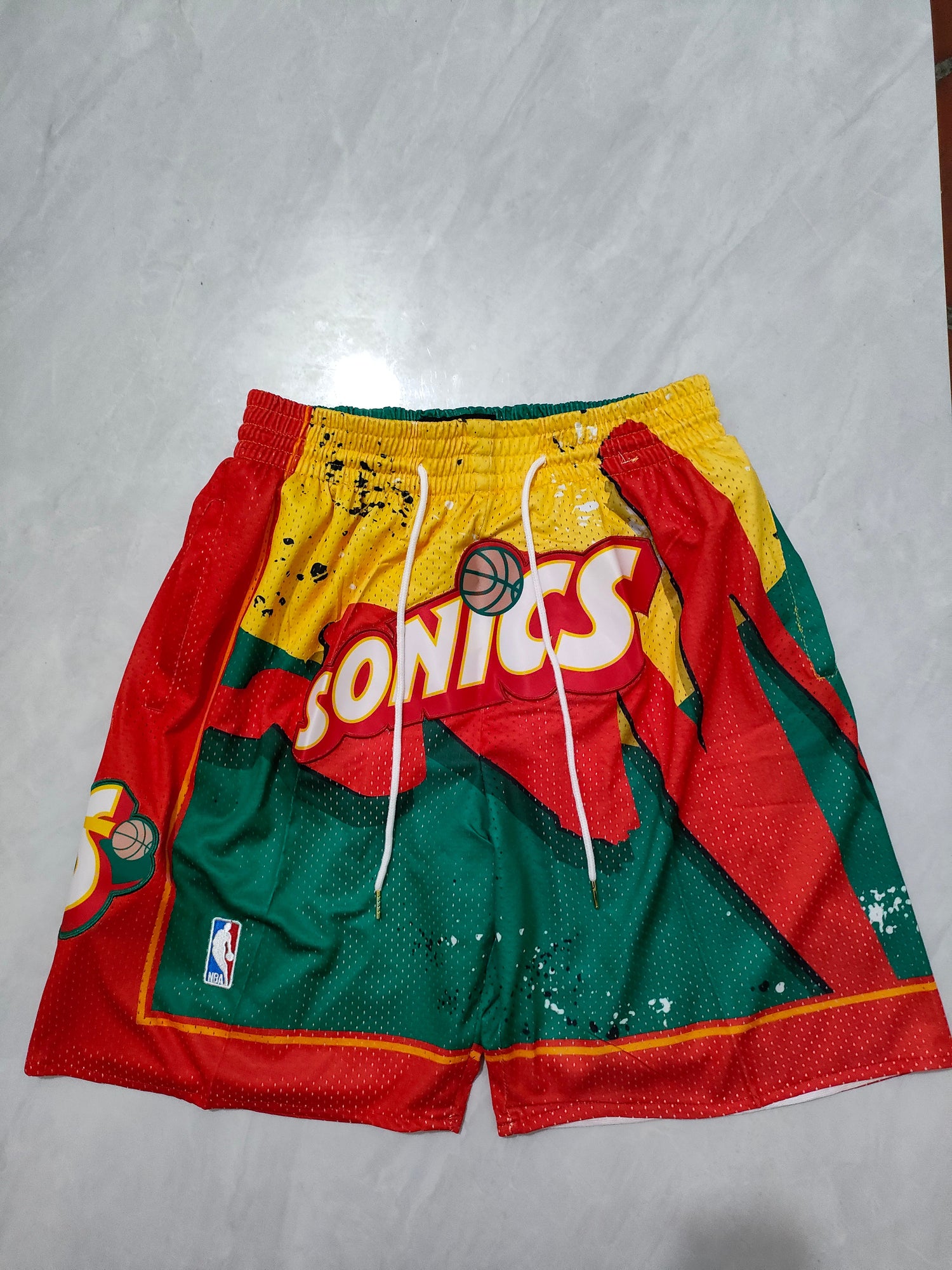 JUST DON Seattle SuperSonics Pocket Shorts