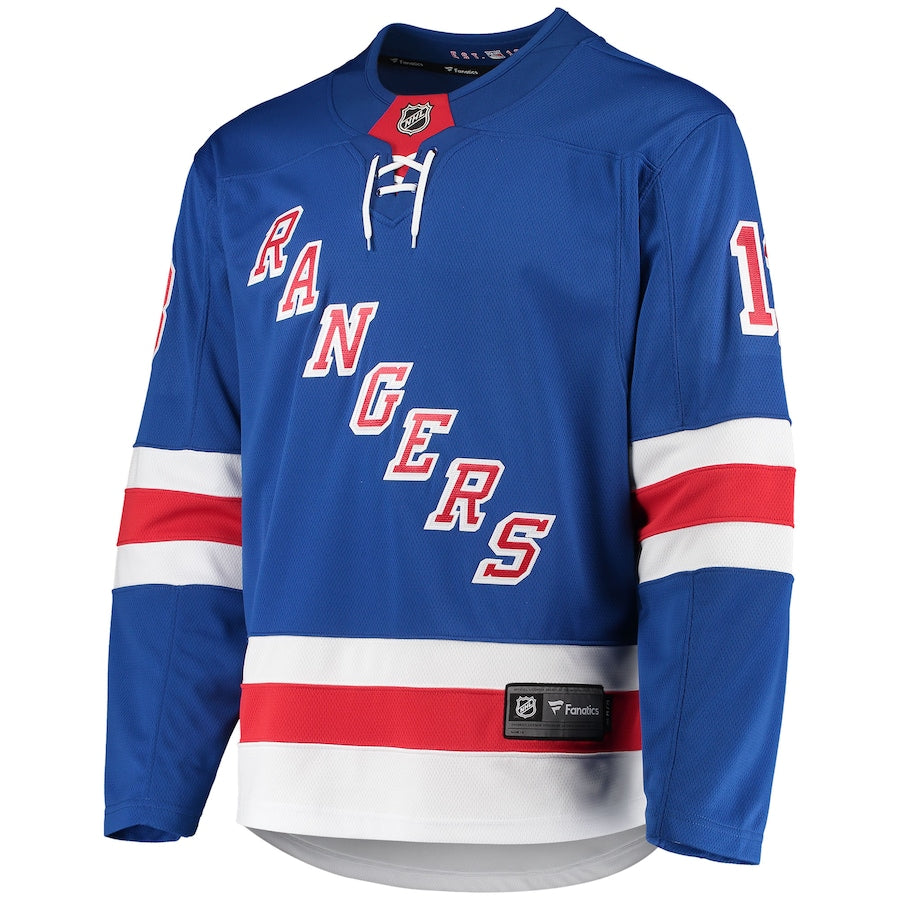 Alexis Lafrenière New York Rangers Premier Breakaway Jersey - Blue