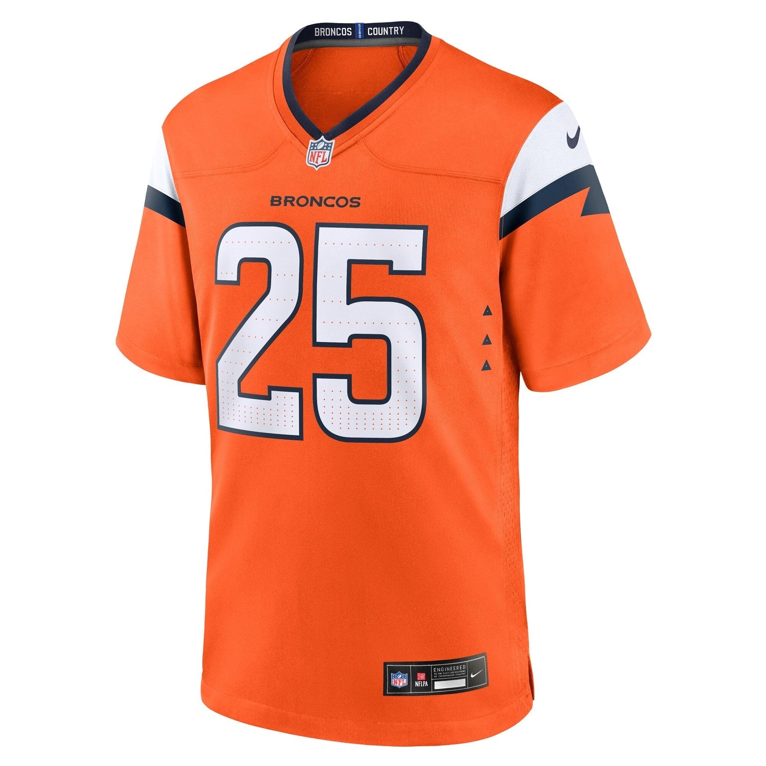 Blake Watson Denver Broncos Nike Team Game Jersey - Orange