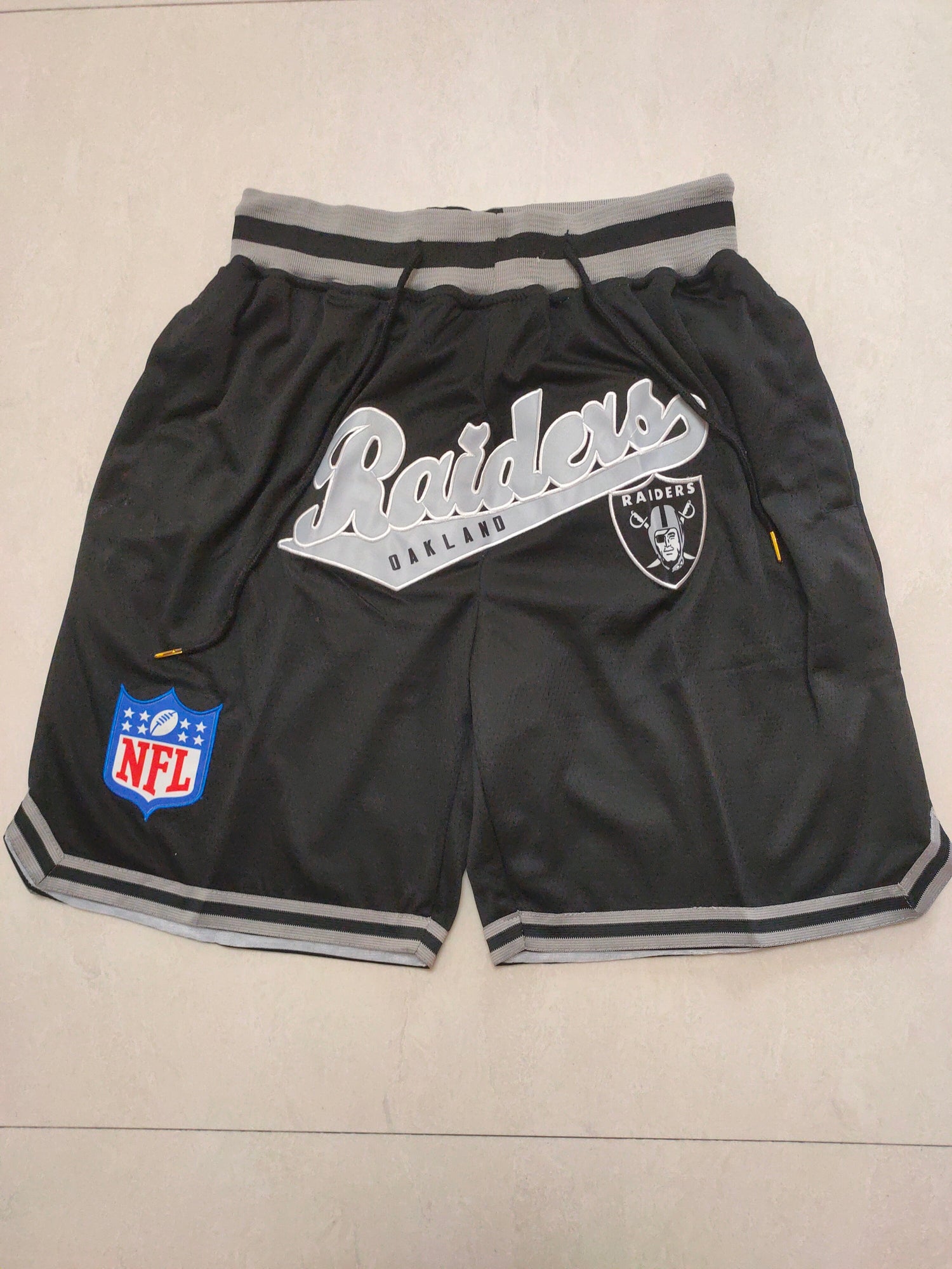 JUST DON Las Vegas Raiders Pocket Shorts