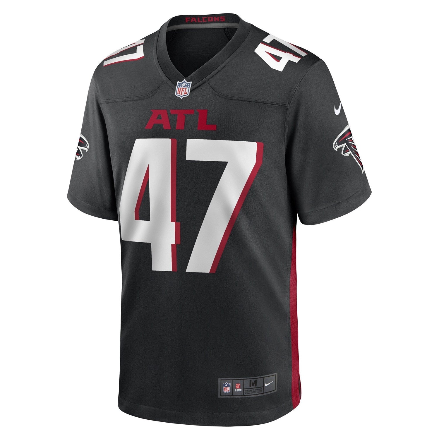 Arnold Ebiketie Atlanta Falcons Nike Game Jersey - Black