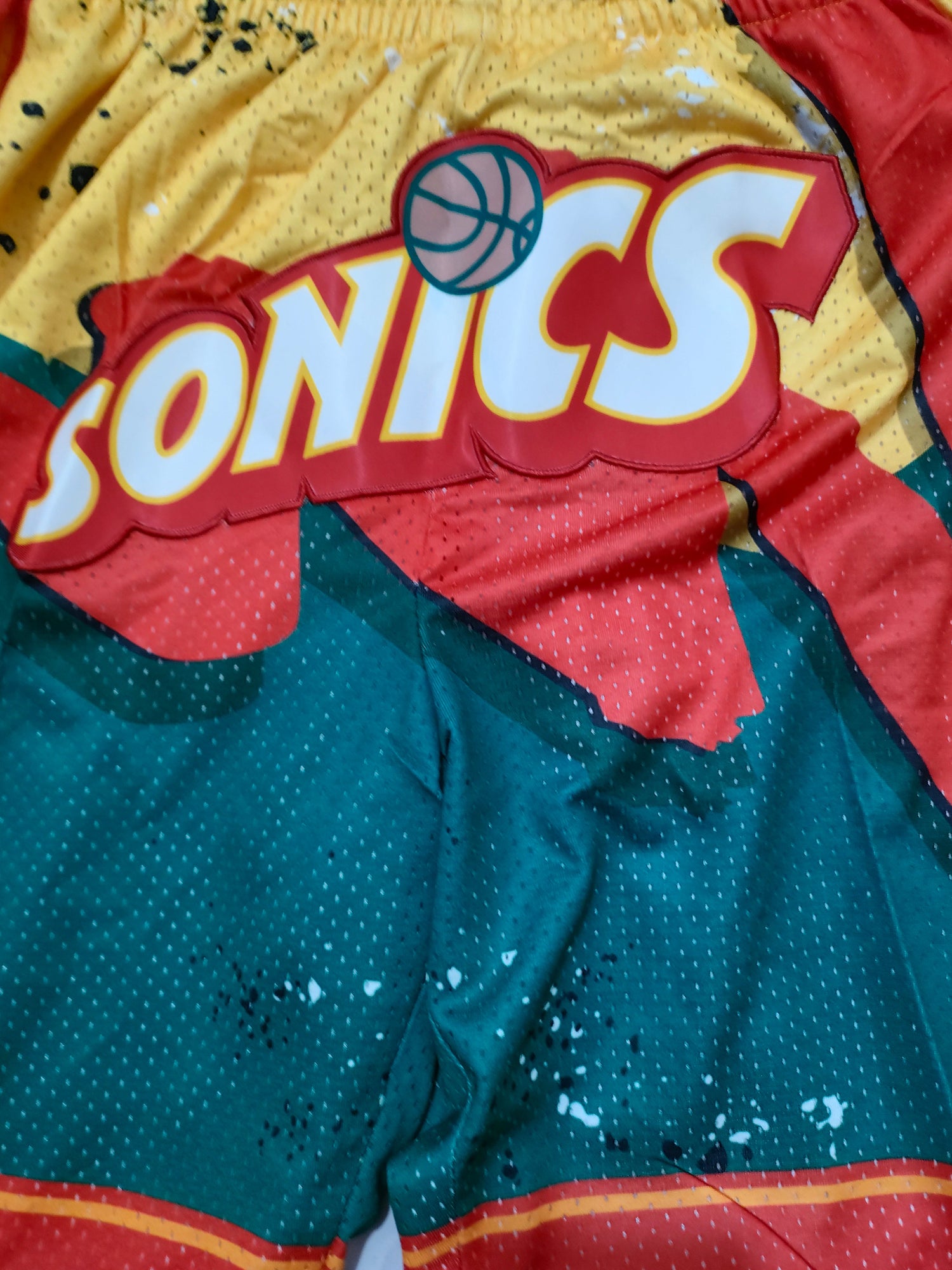 JUST DON Seattle SuperSonics Pocket Shorts