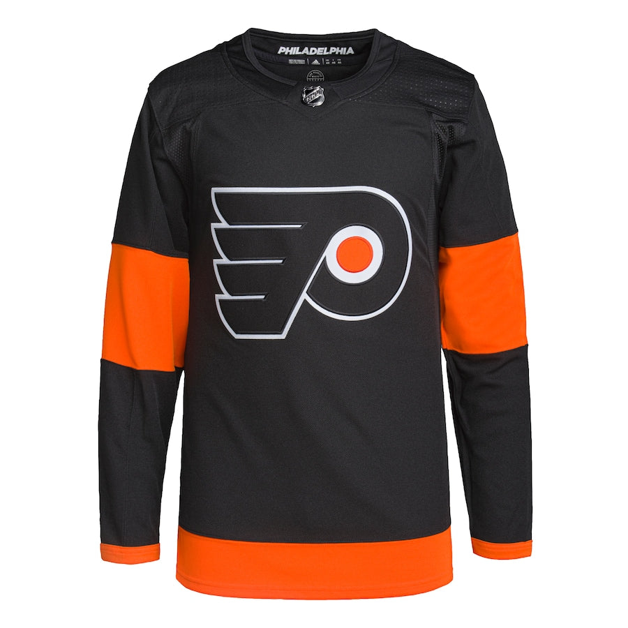 Men's Philadelphia Flyers adidas Black Alternate Primegreen Authentic Jersey