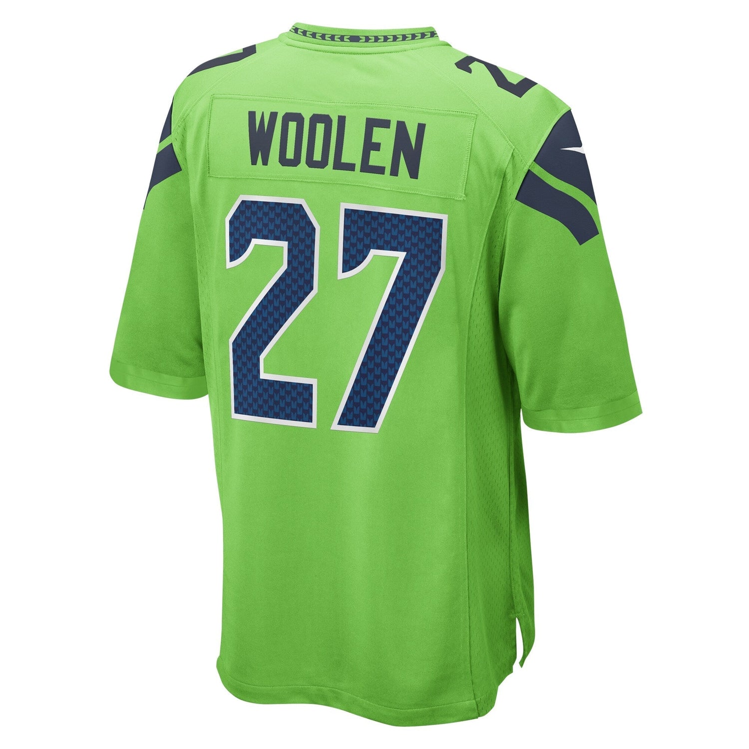 Tariq Woolen Seattle Seahawks Nike Game Jersey - Neon Green