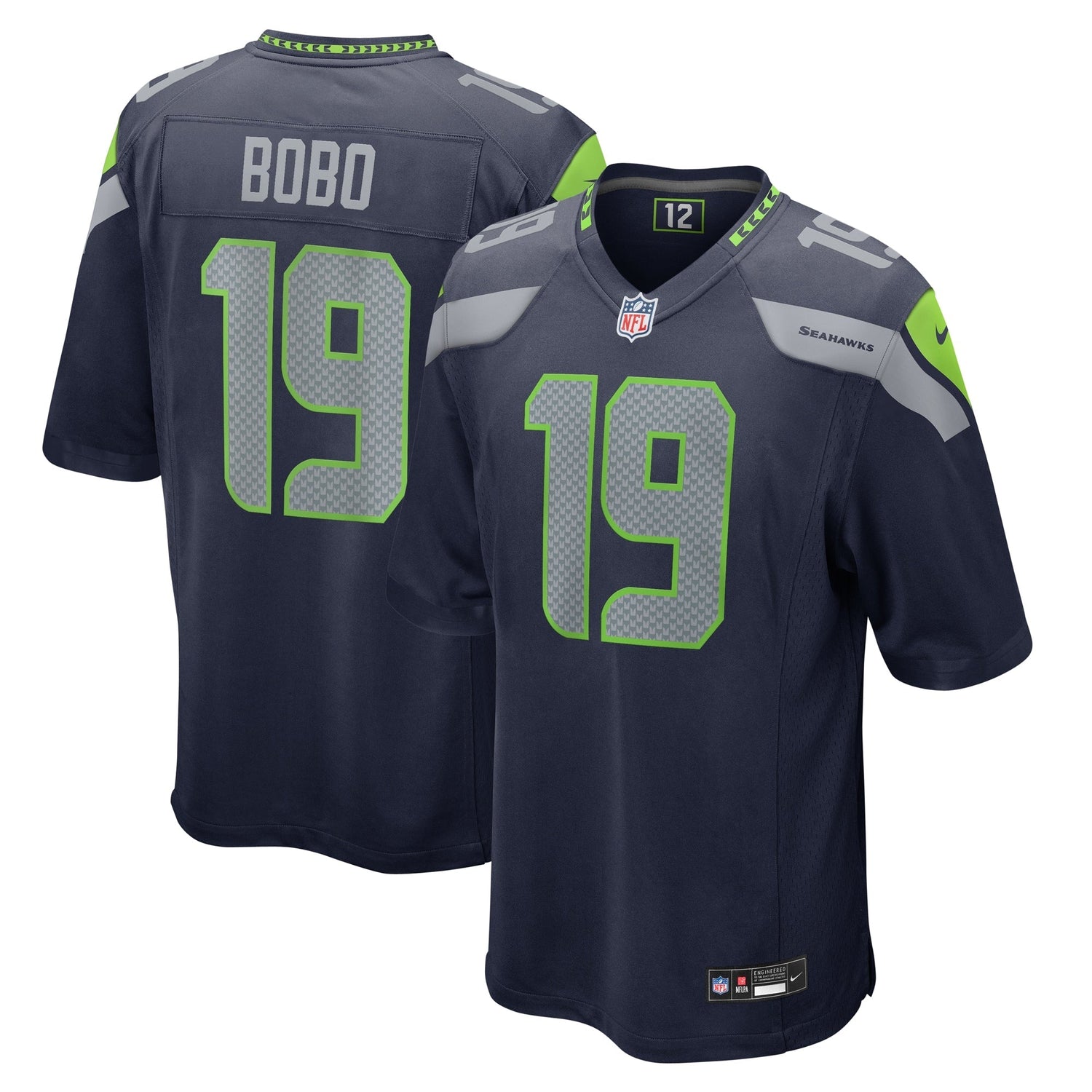 Jake Bobo Seattle Seahawks Nike Game Jersey - College Navy