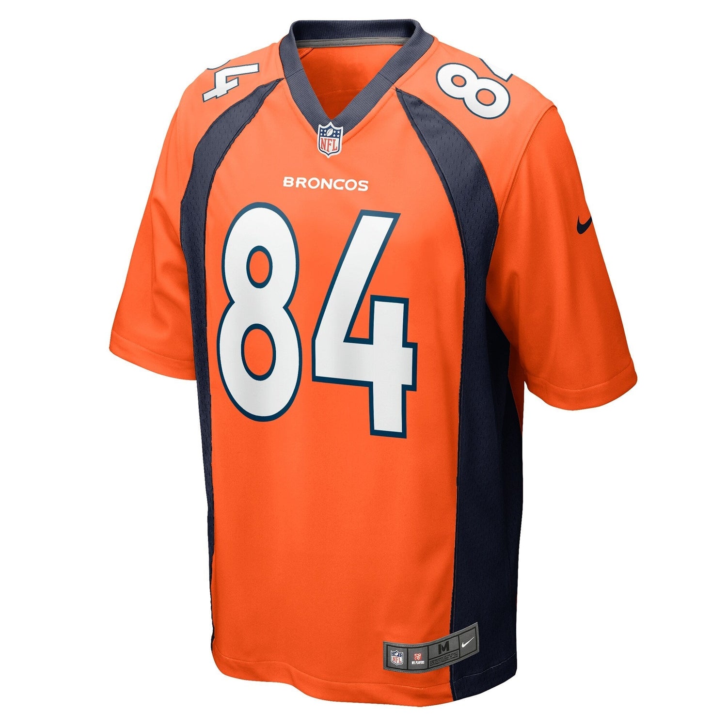 Chris Manhertz Denver Broncos Nike Game Jersey - Orange