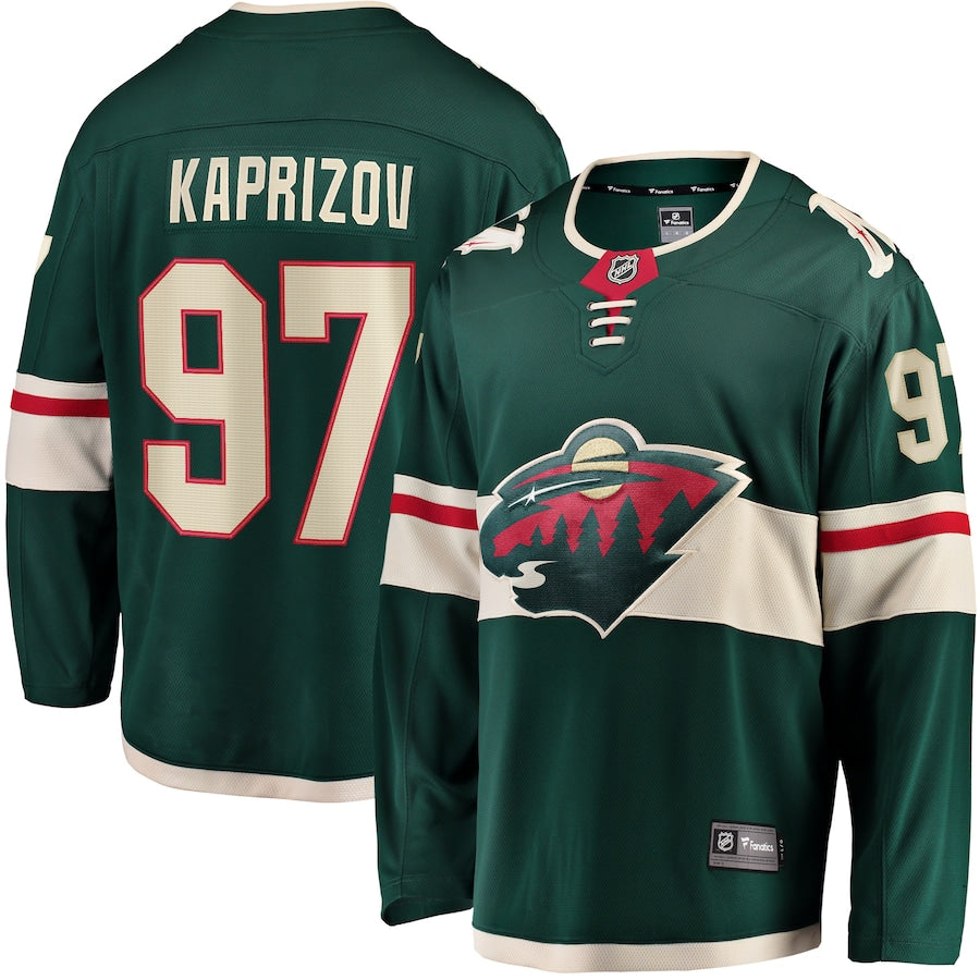 Mats Zuccarello Minnesota Wild Team Color Breakaway Jersey - Green