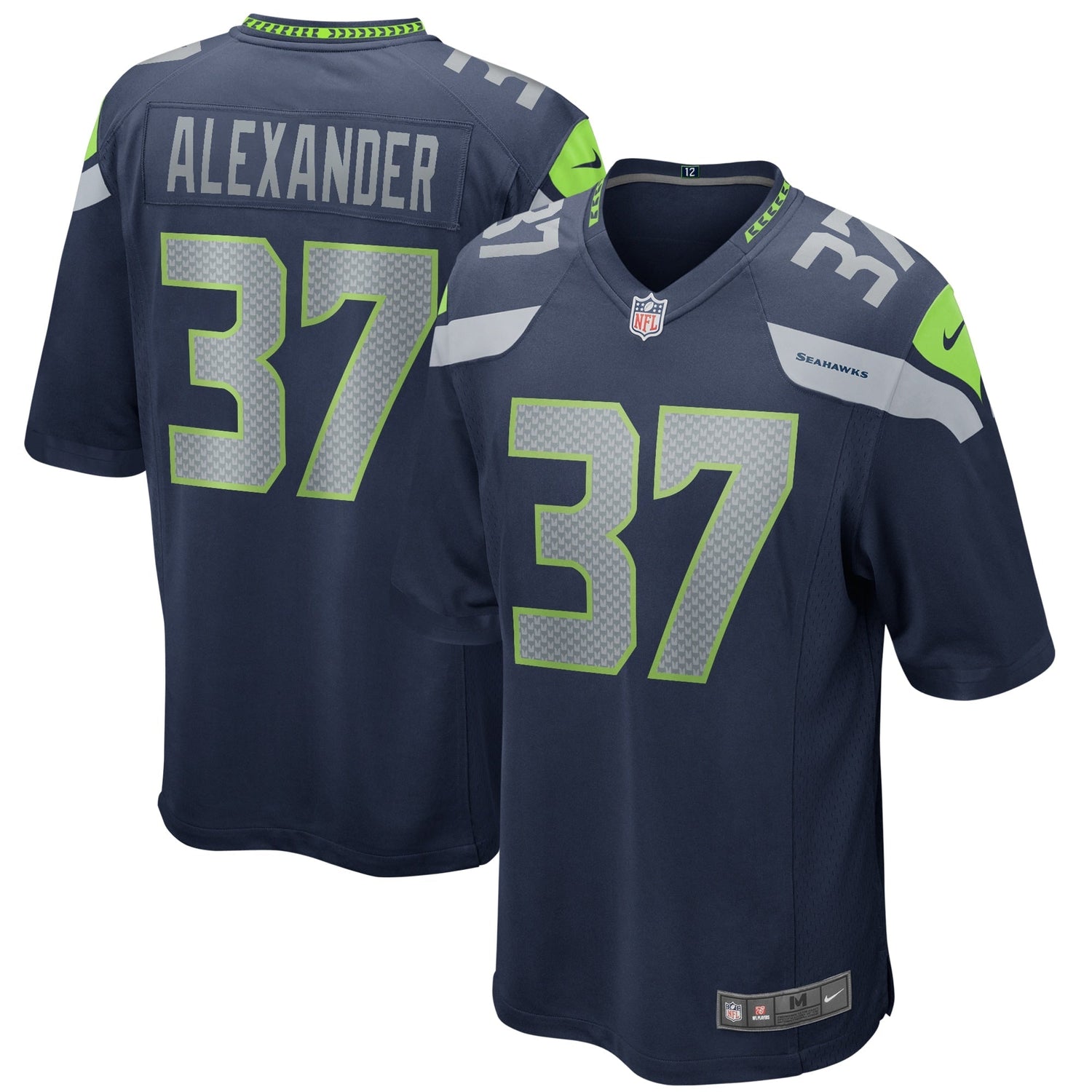 Shaun Alexander Seattle Seahawks Nike Game Retired Jersey - College Navy