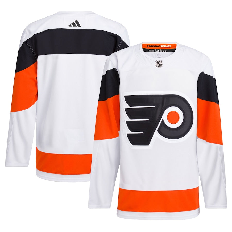 Men's Philadelphia Flyers adidas White 2024 NHL Stadium Series Primegreen Authentic Jersey