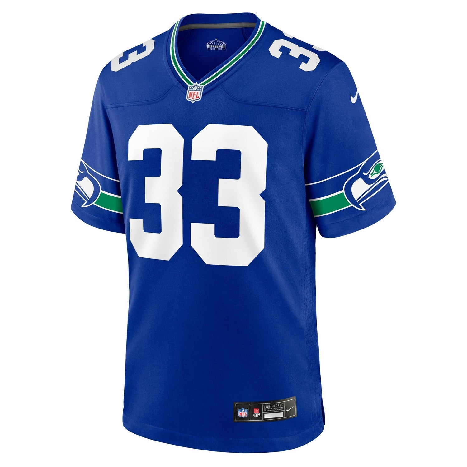Jamal Adams Seattle Seahawks Nike Throwback Game Jersey - Royal