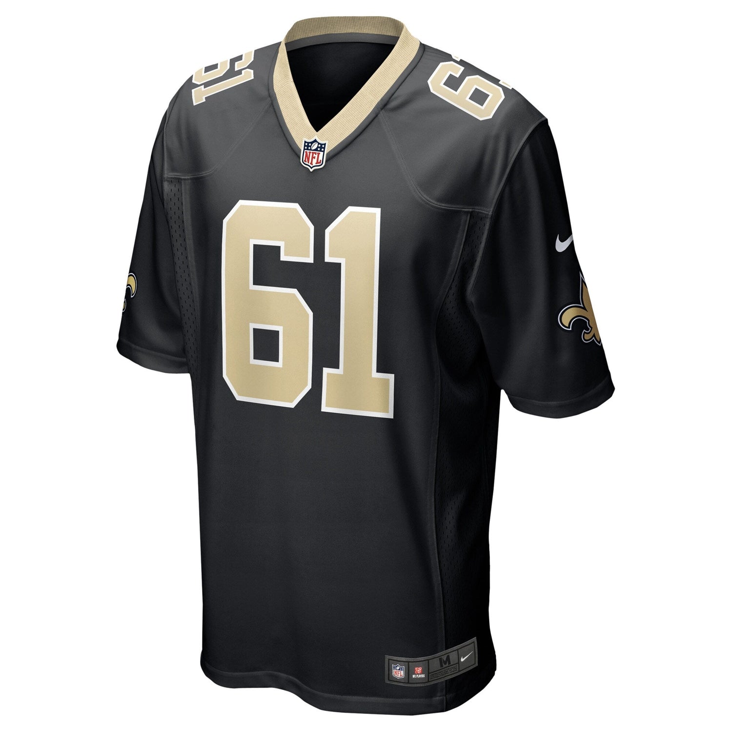 Drew Desjarlais New Orleans Saints Nike Game Jersey - Black