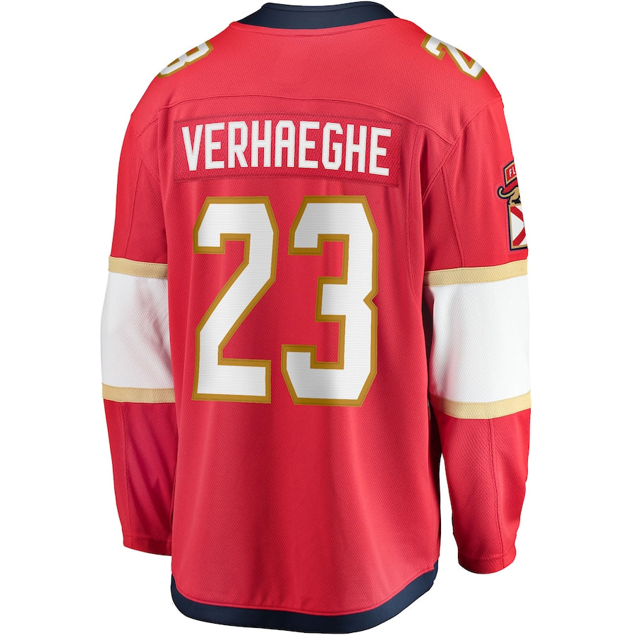 Carter Verhaeghe Florida Panthers Home Breakaway Jersey - Red