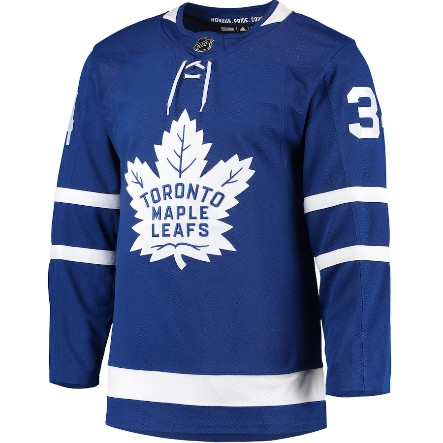 Auston Matthews Toronto Maple Leafs Home Primegreen Jersey - Blue