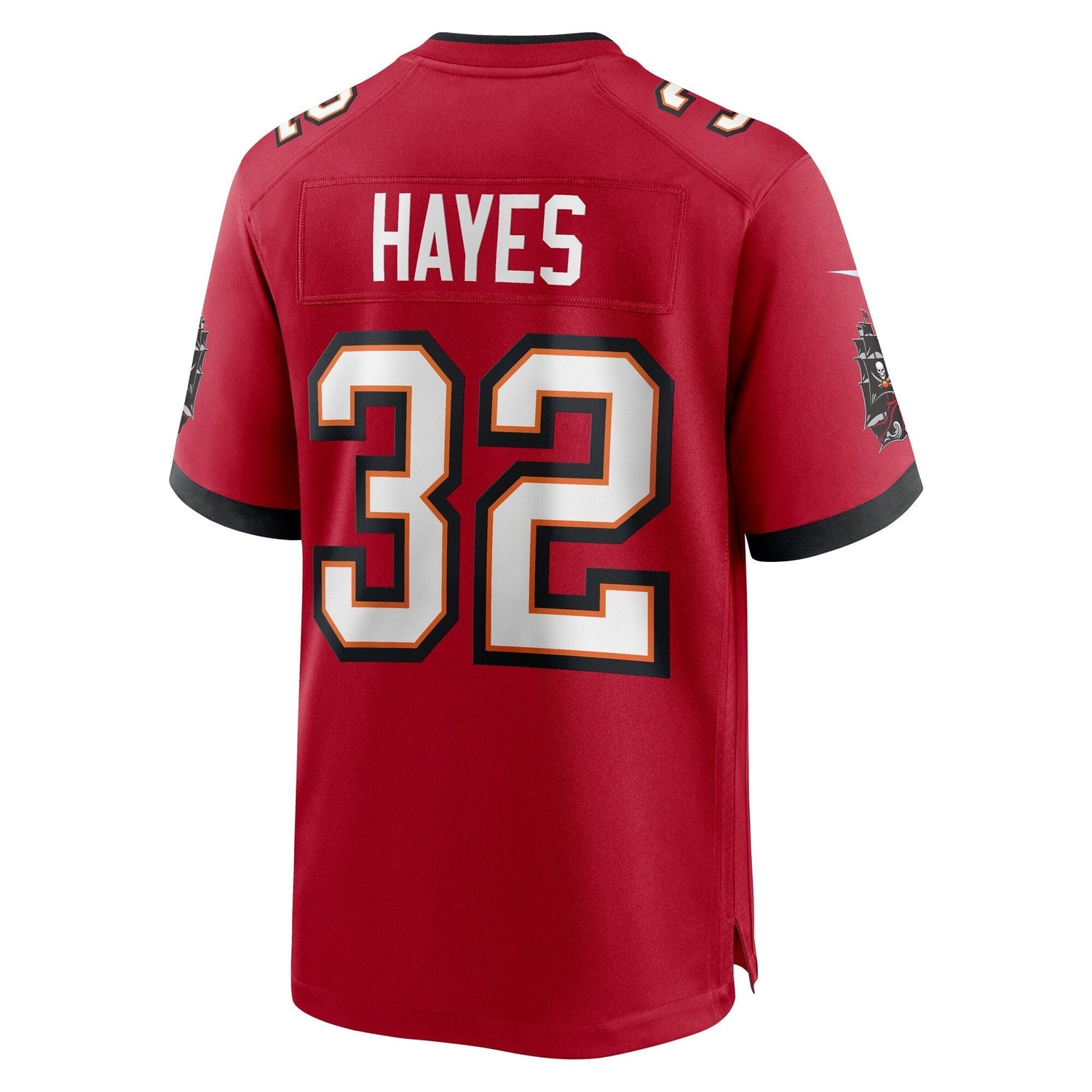 Josh Hayes Tampa Bay Buccaneers Nike Game Jersey - Red