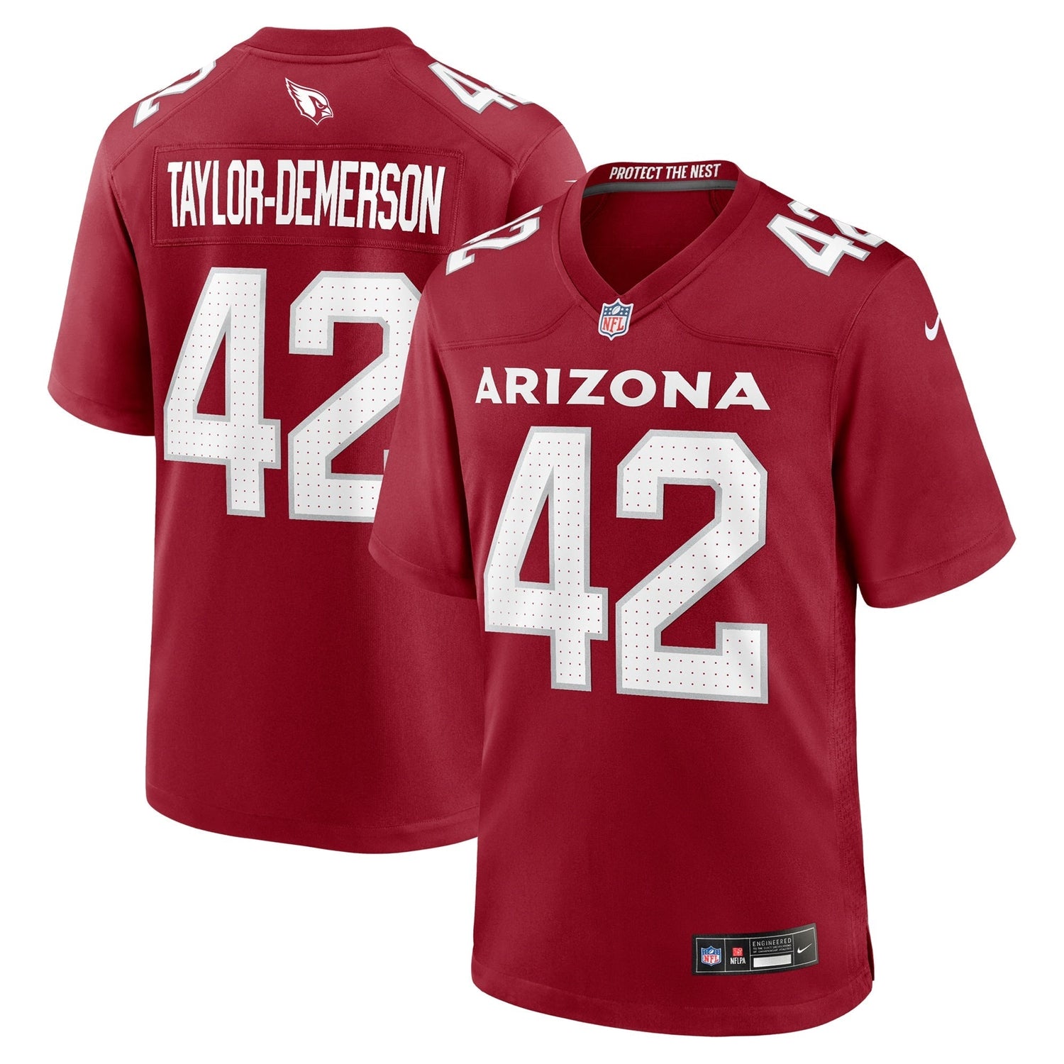 Dadrion Taylor-Demerson Arizona Cardinals Nike Team Game Jersey - Cardinal