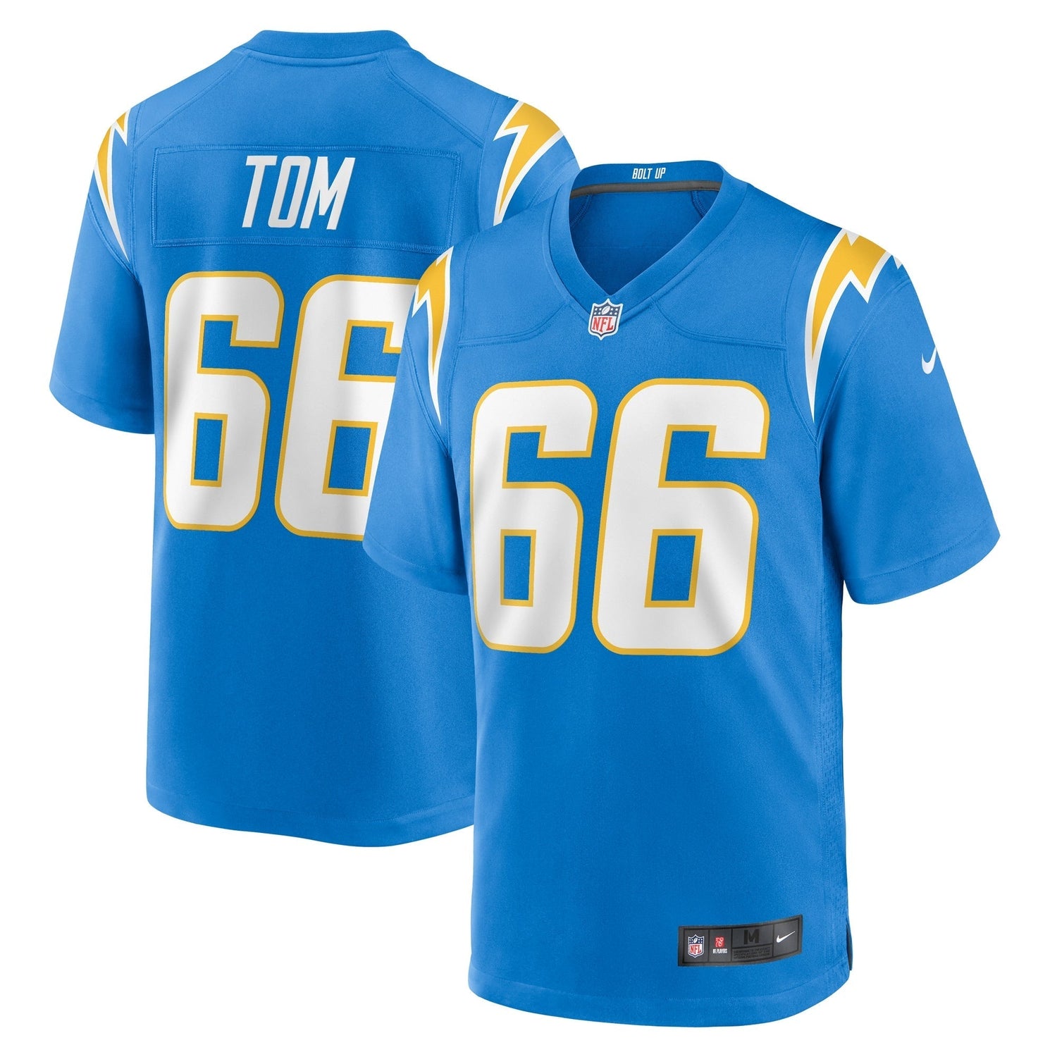Cameron Tom Los Angeles Chargers Nike Game Jersey - Powder Blue