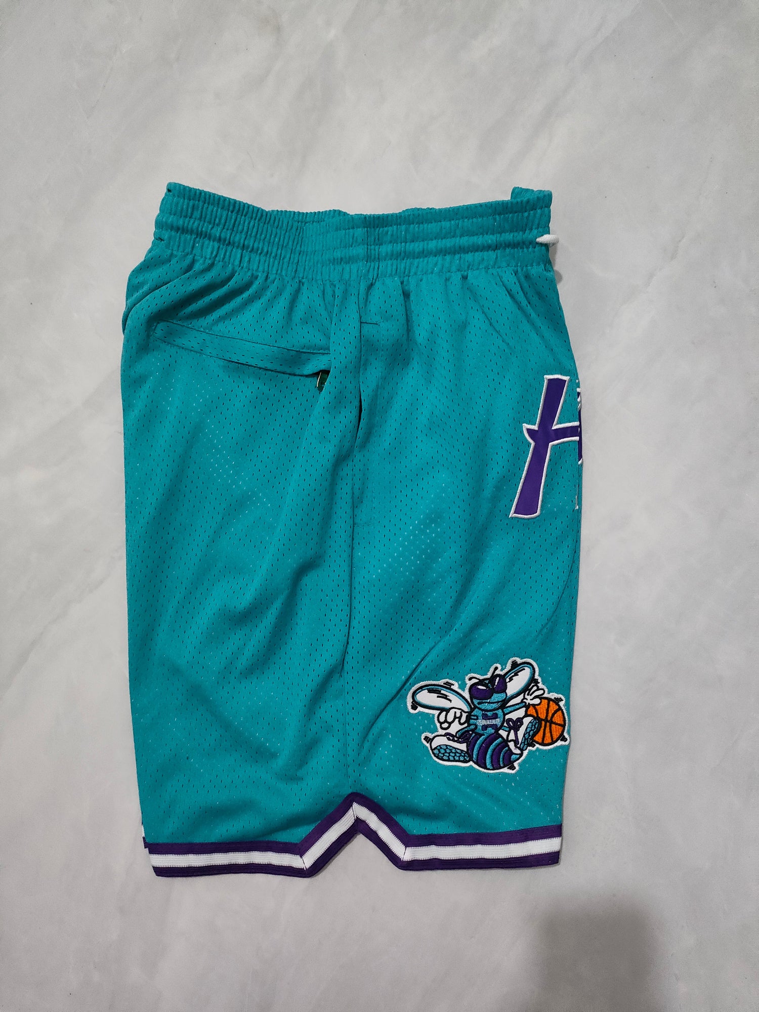 JUST DON Charlotte Hornets Pocket Shorts