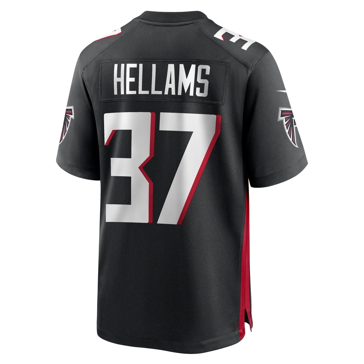 DeMarcco Hellams Atlanta Falcons Nike Team Game Jersey - Black