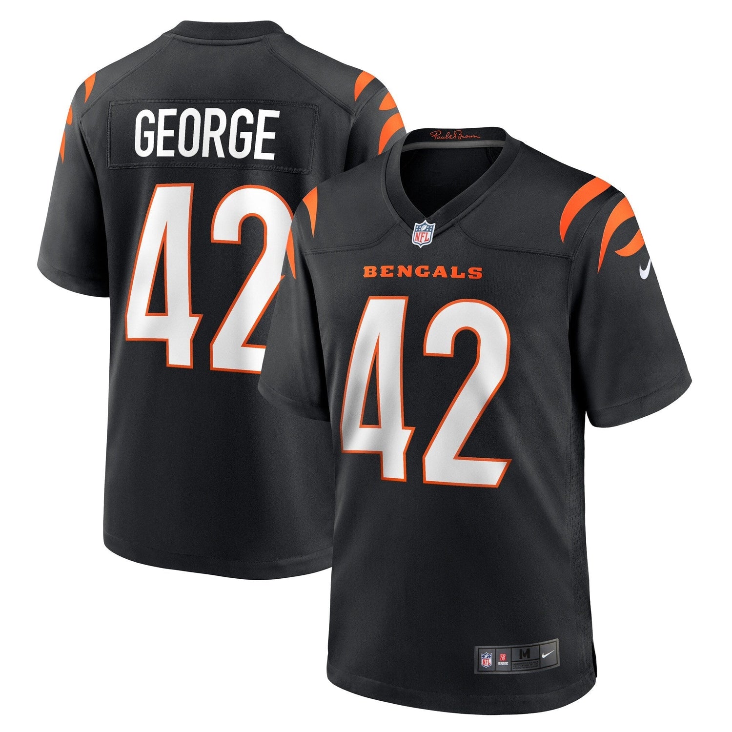 Allan George Cincinnati Bengals Nike Game Jersey - Black