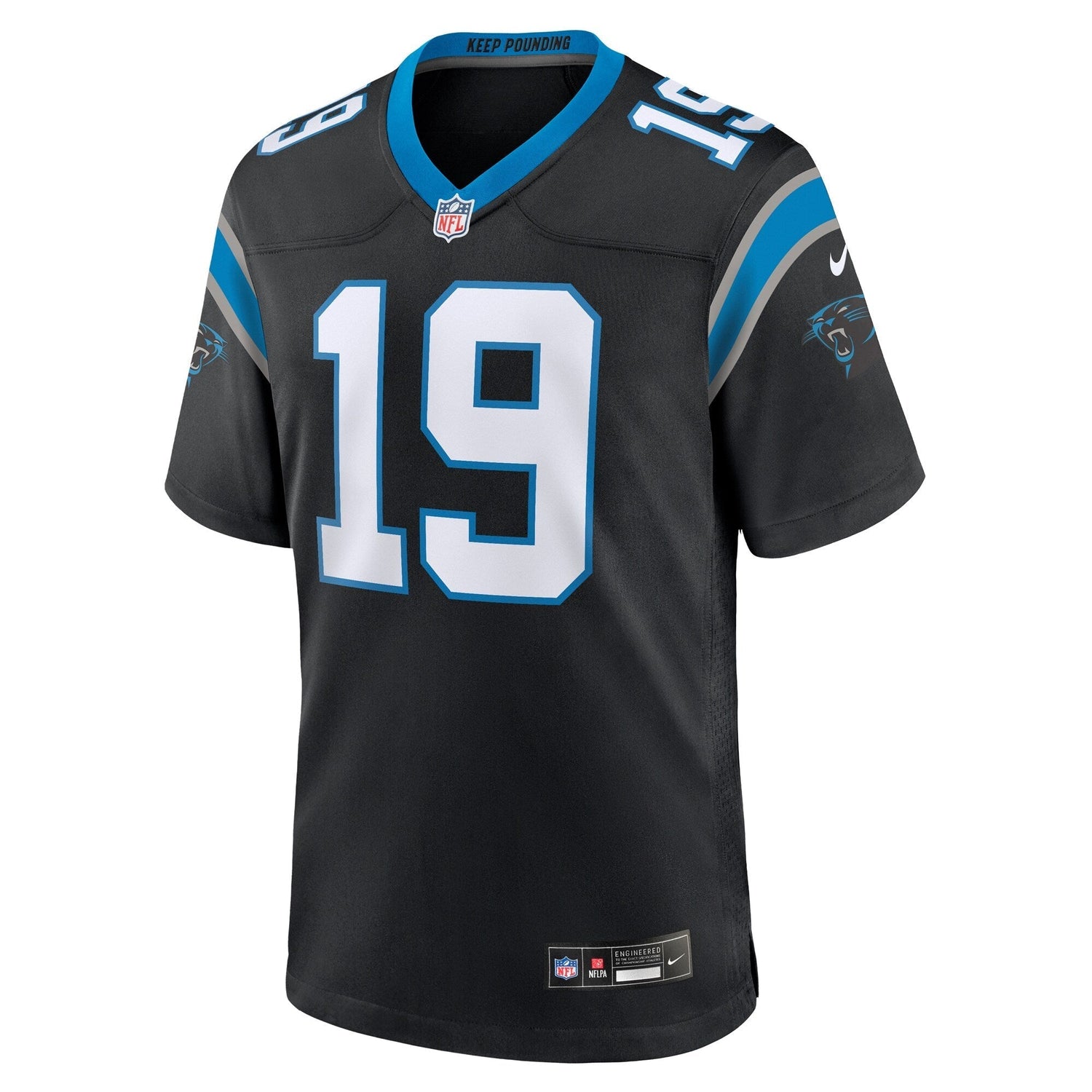 Adam Thielen Carolina Panthers Nike Game Jersey - Black