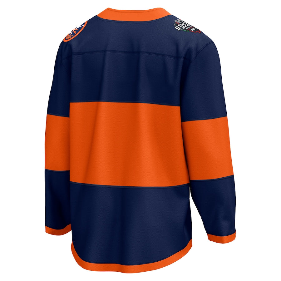 New York Islanders 2024 NHL Stadium Series Breakaway Jersey – Navy