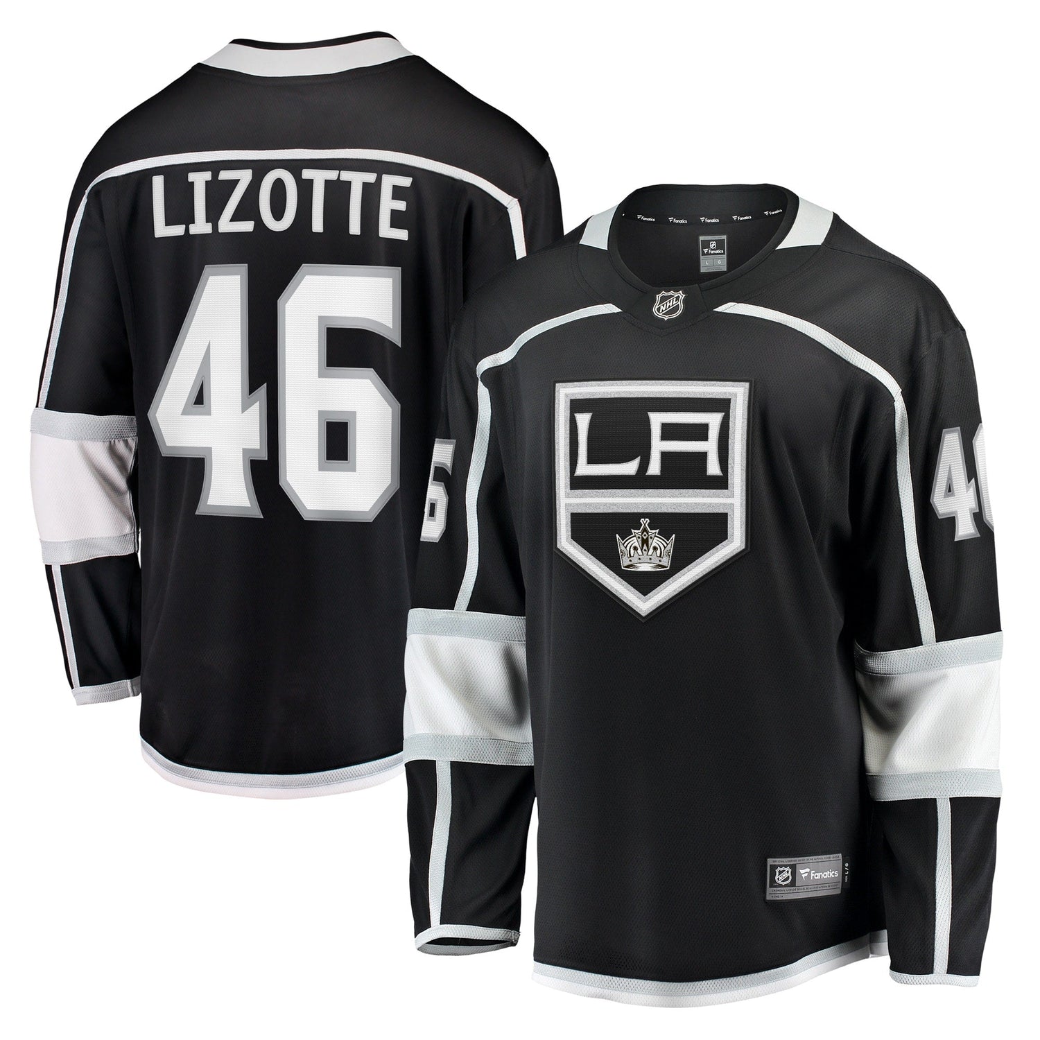 Blake Lizotte Los Angeles Kings Home Breakaway Jersey - Black