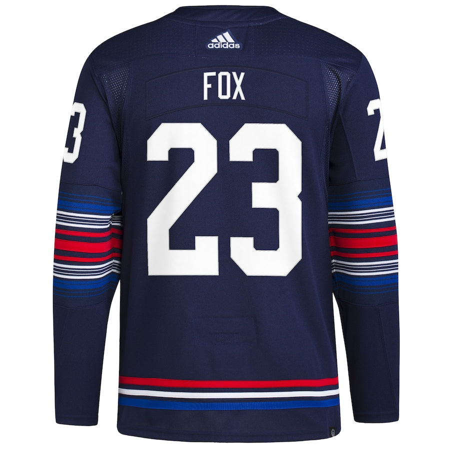 Adam Fox New York Rangers Alternate Primegreen Jersey - Navy