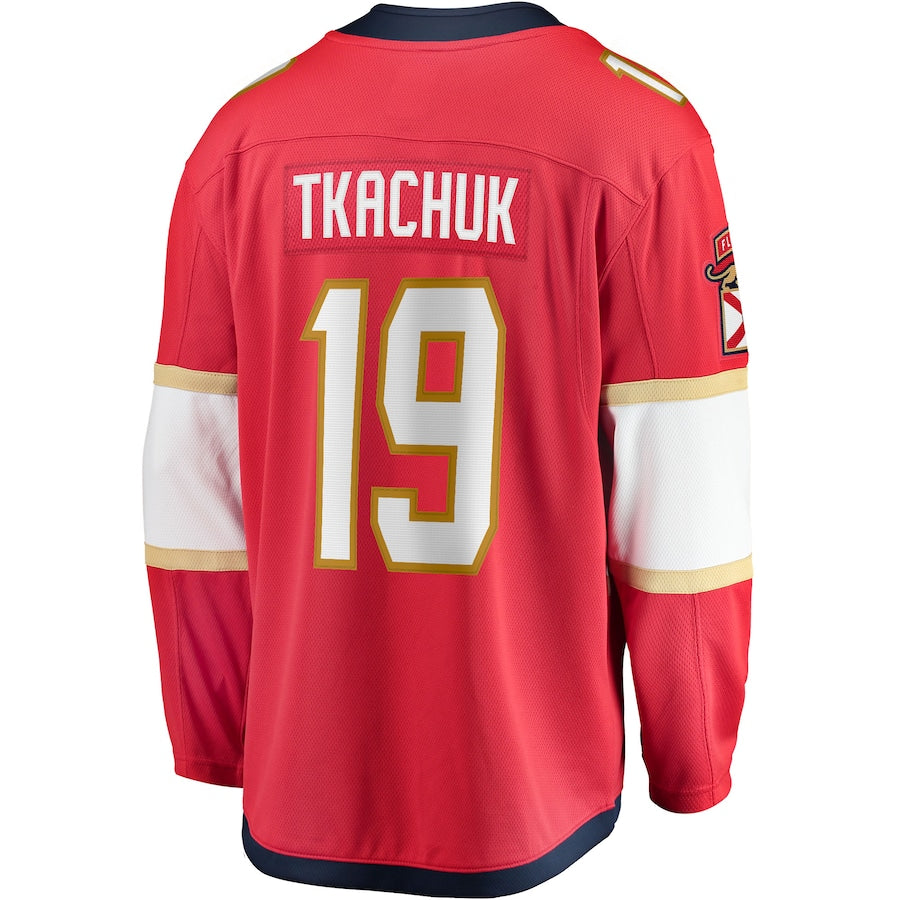 Matthew Tkachuk Florida Panthers Home Breakaway Jersey - Red