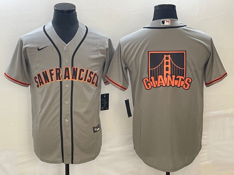 Men's San Francisco Giants Gray Player Jersey