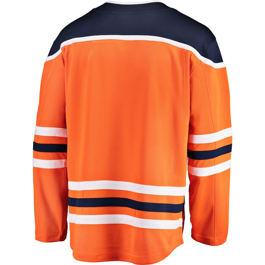 Edmonton Oilers Breakaway Home Jersey - Orange