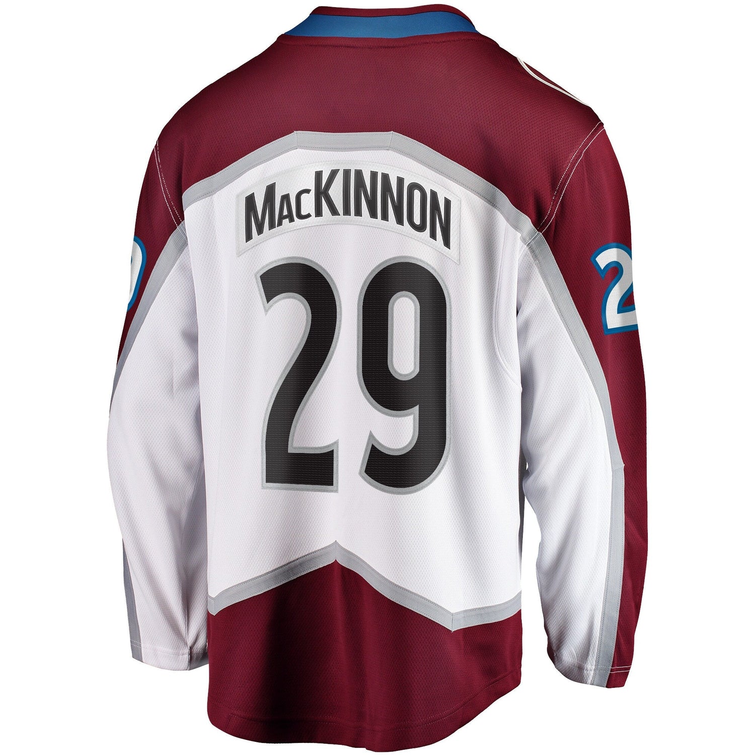 Nathan MacKinnon Colorado Avalanche Away Premier Breakaway Jersey - White