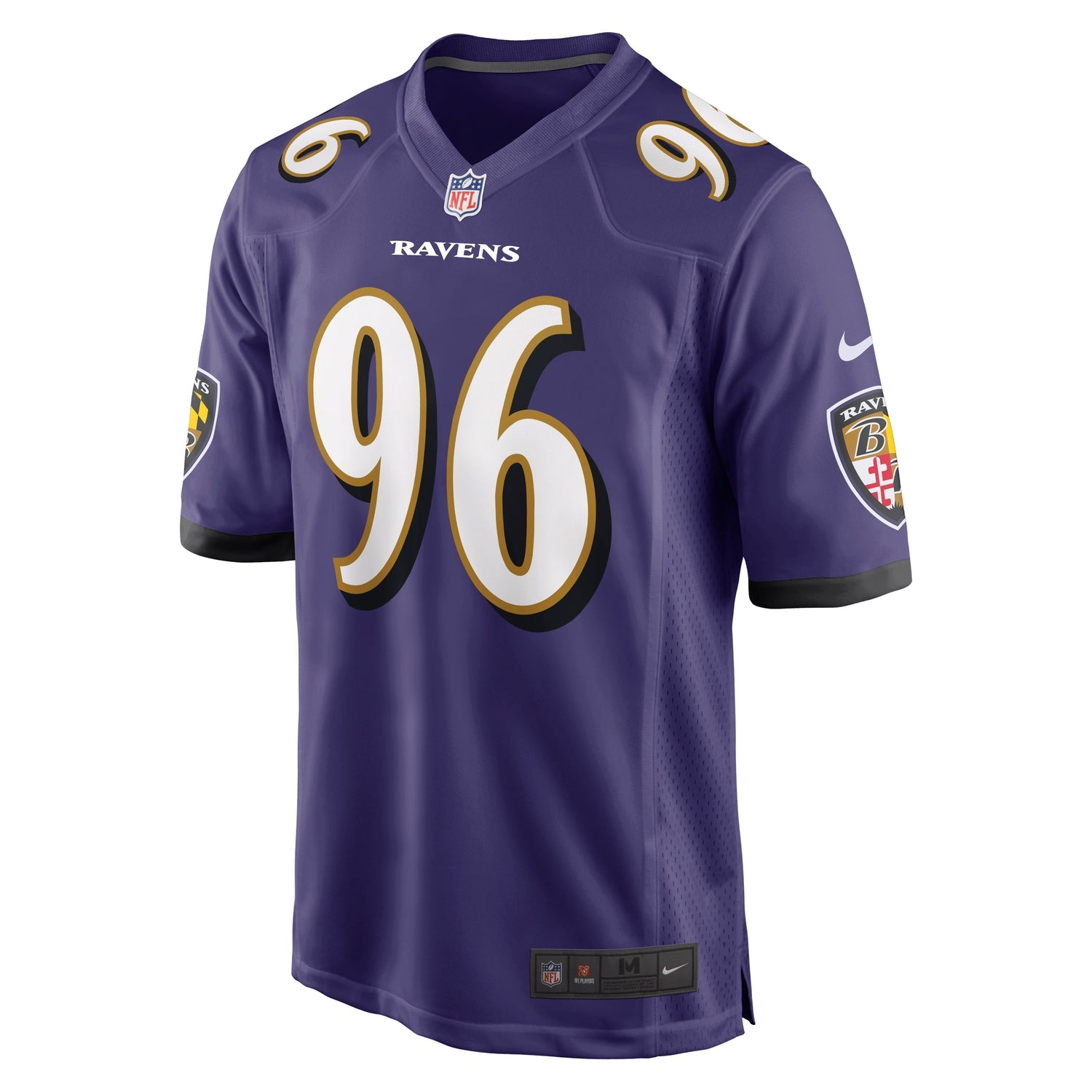 Broderick Washington Baltimore Ravens Nike Game Jersey - Purple