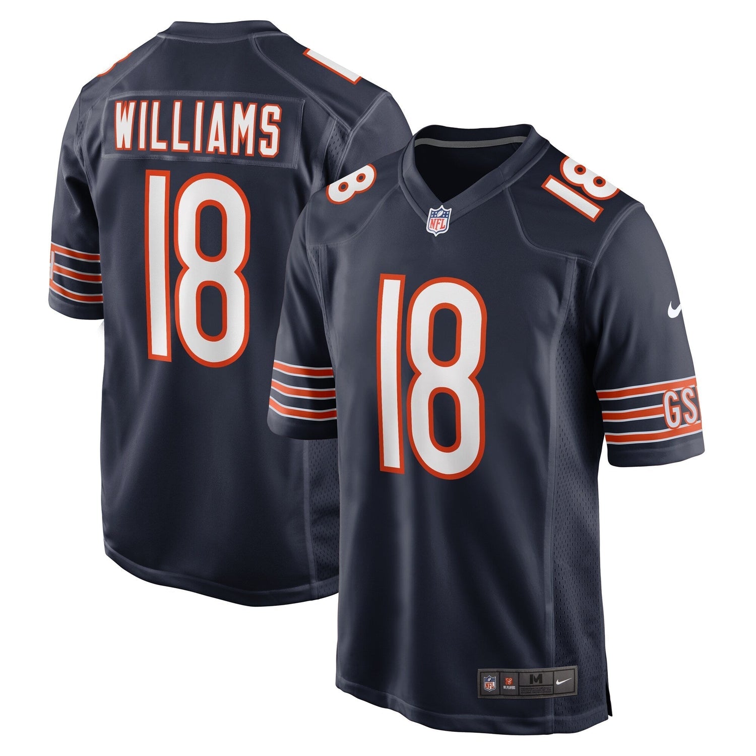 Caleb Williams Chicago Bears Nike Game Jersey - Navy