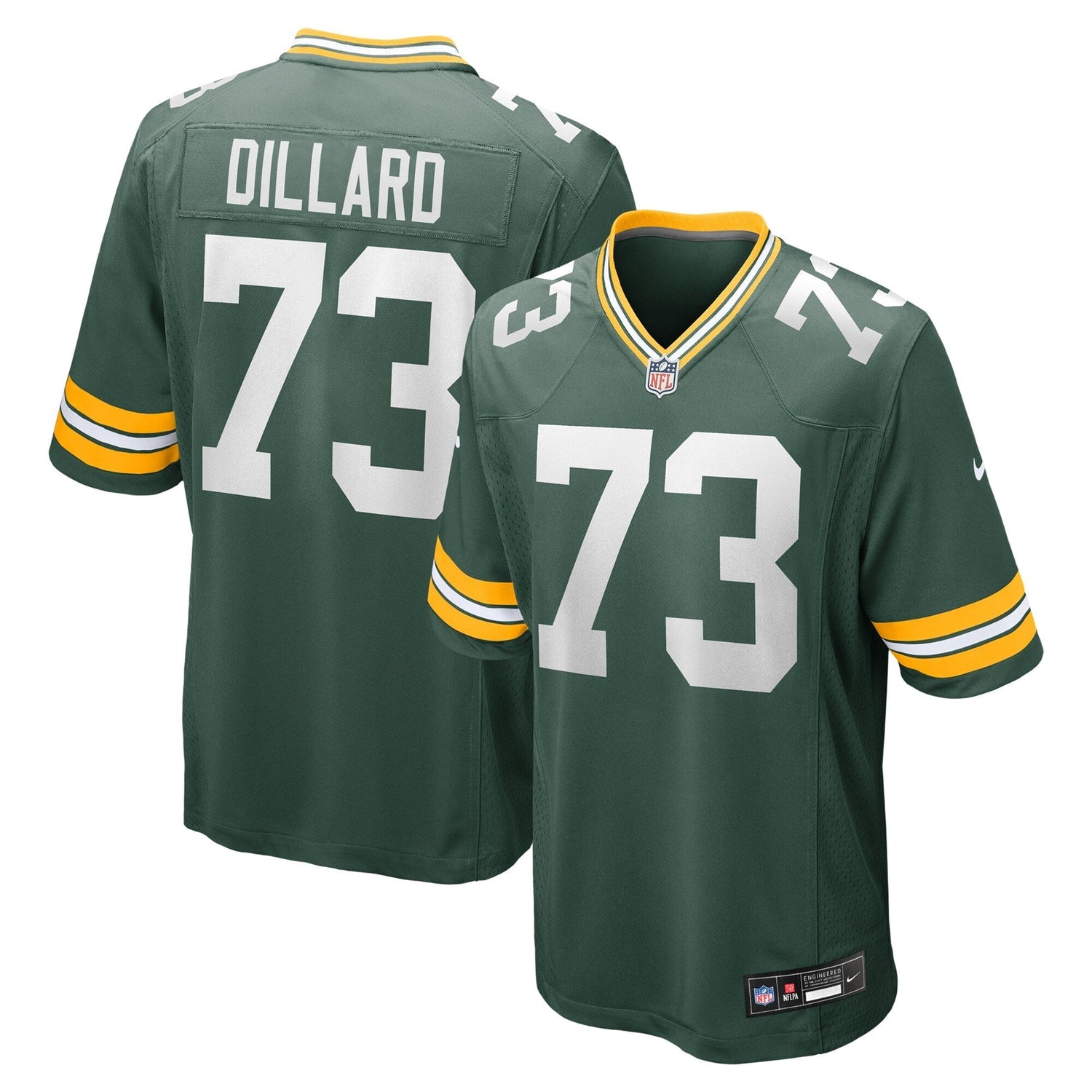 Andre Dillard Green Bay Packers Nike Game Jersey - Green
