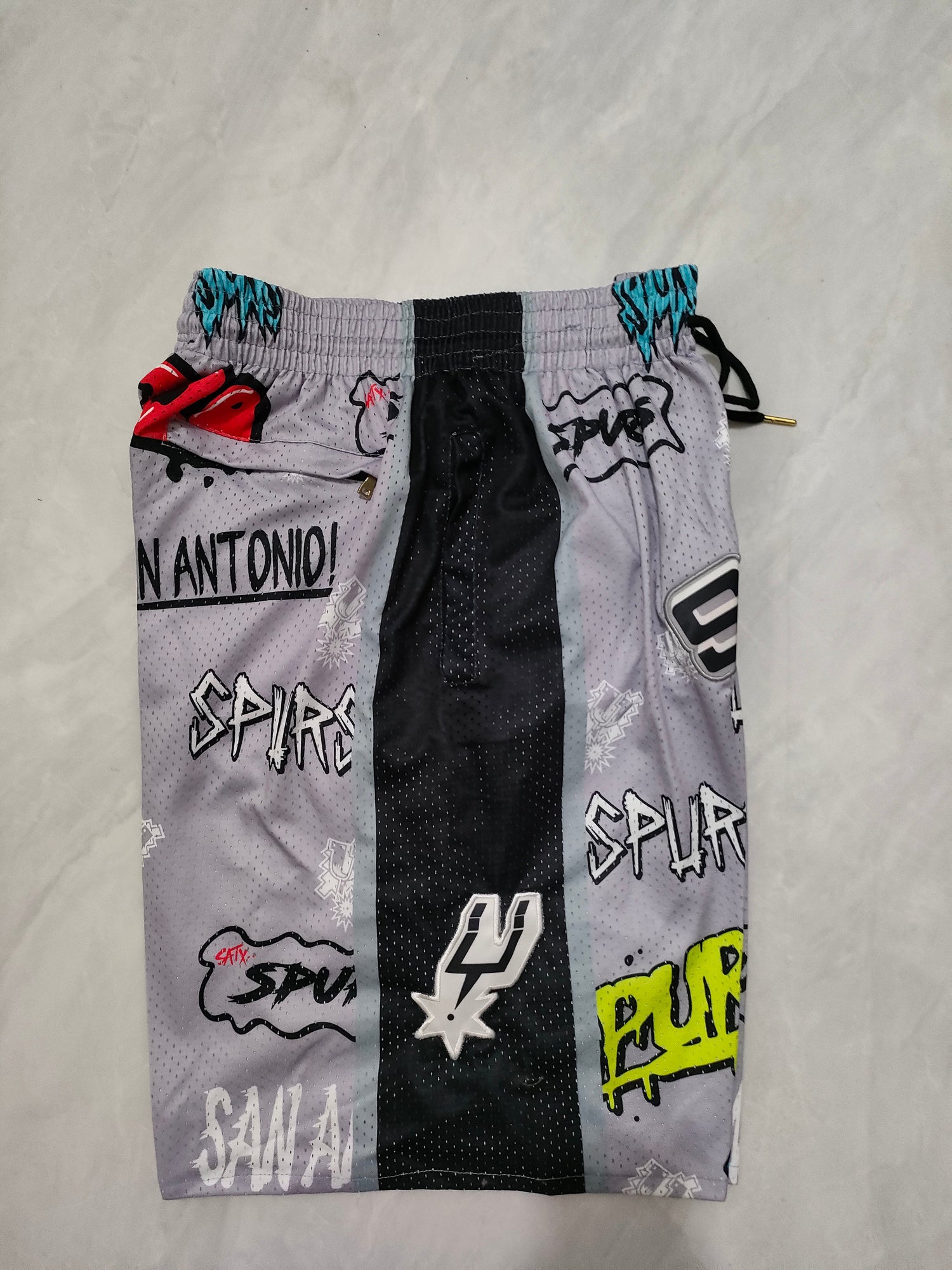 JUST DON San Antonio Spurs Pocket Shorts