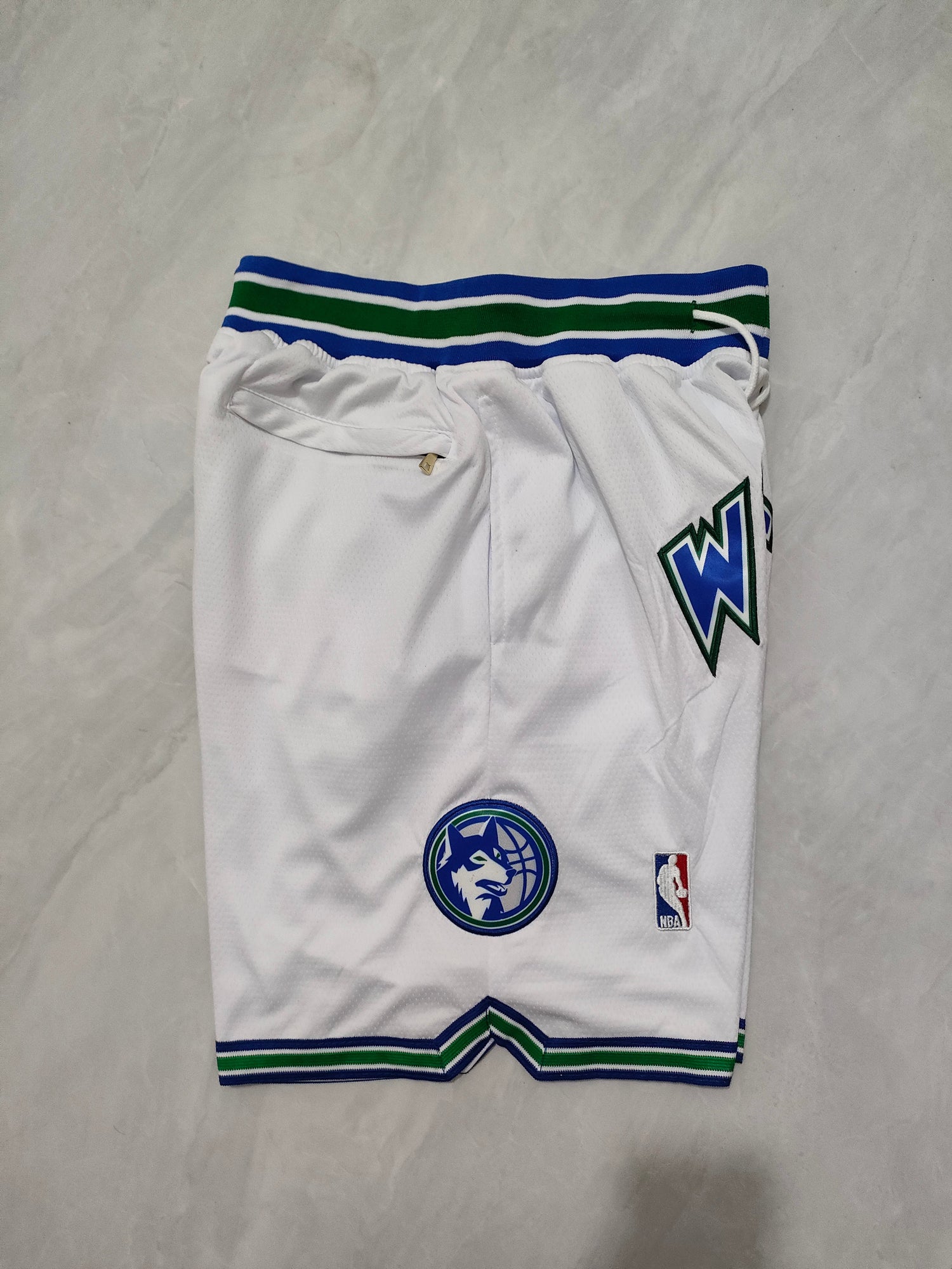 JUST DON Minnesota Timberwolves Pocket Shorts