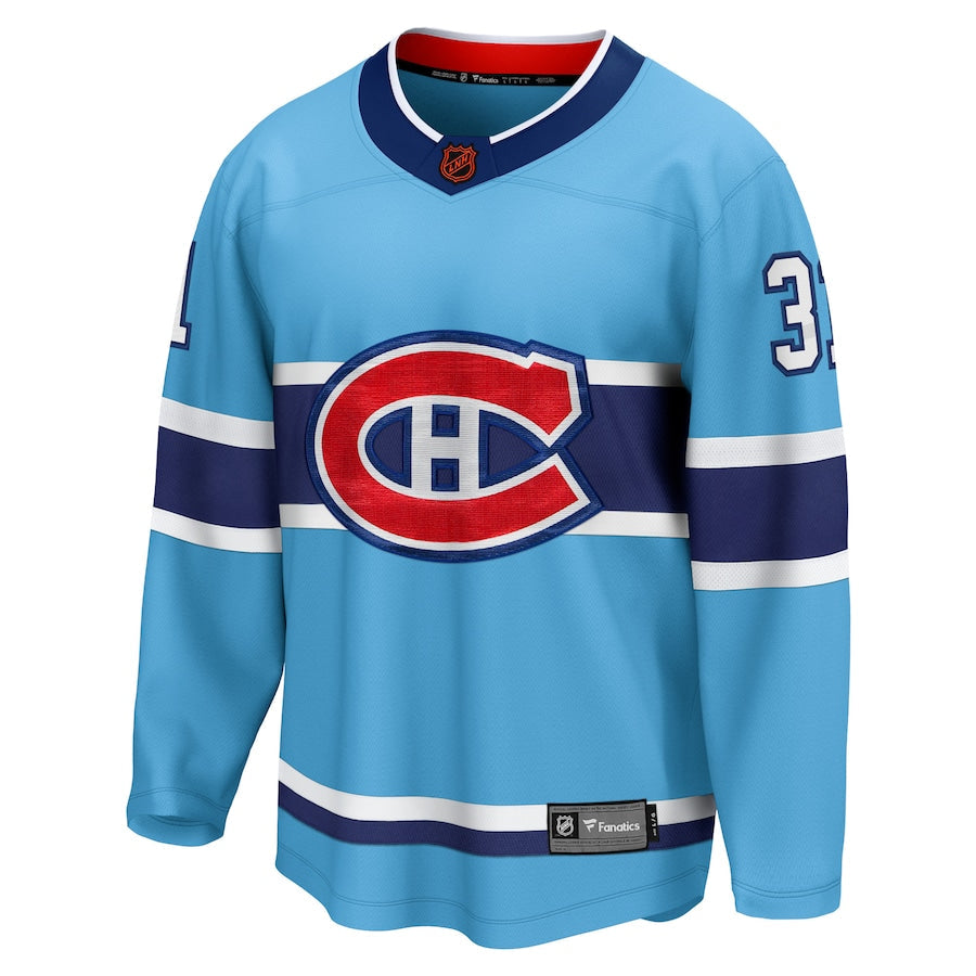 Carey Price Montreal Canadiens Special Edition 2.0 Breakaway Jersey - Light Blue