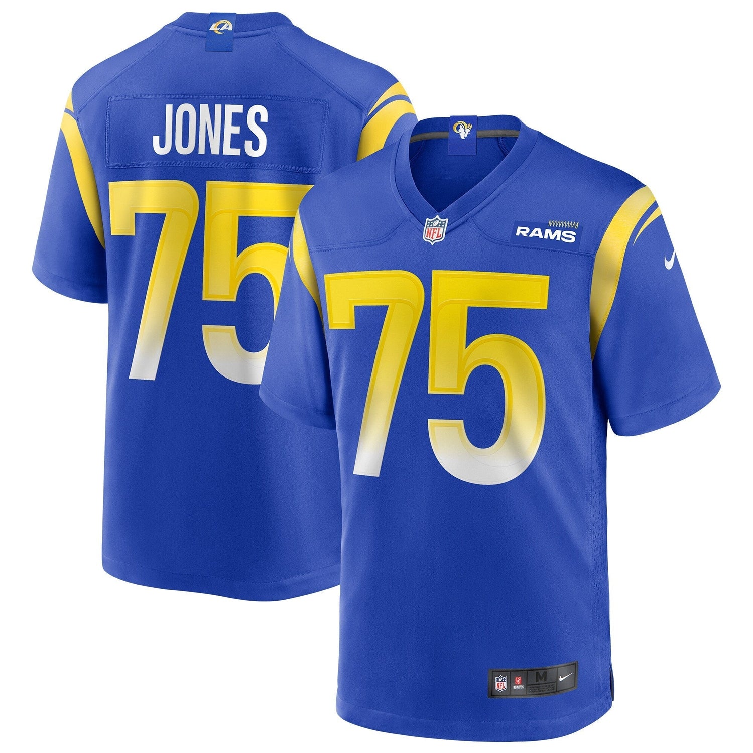 Deacon Jones Los Angeles Rams Nike Game Retired Jersey - Royal