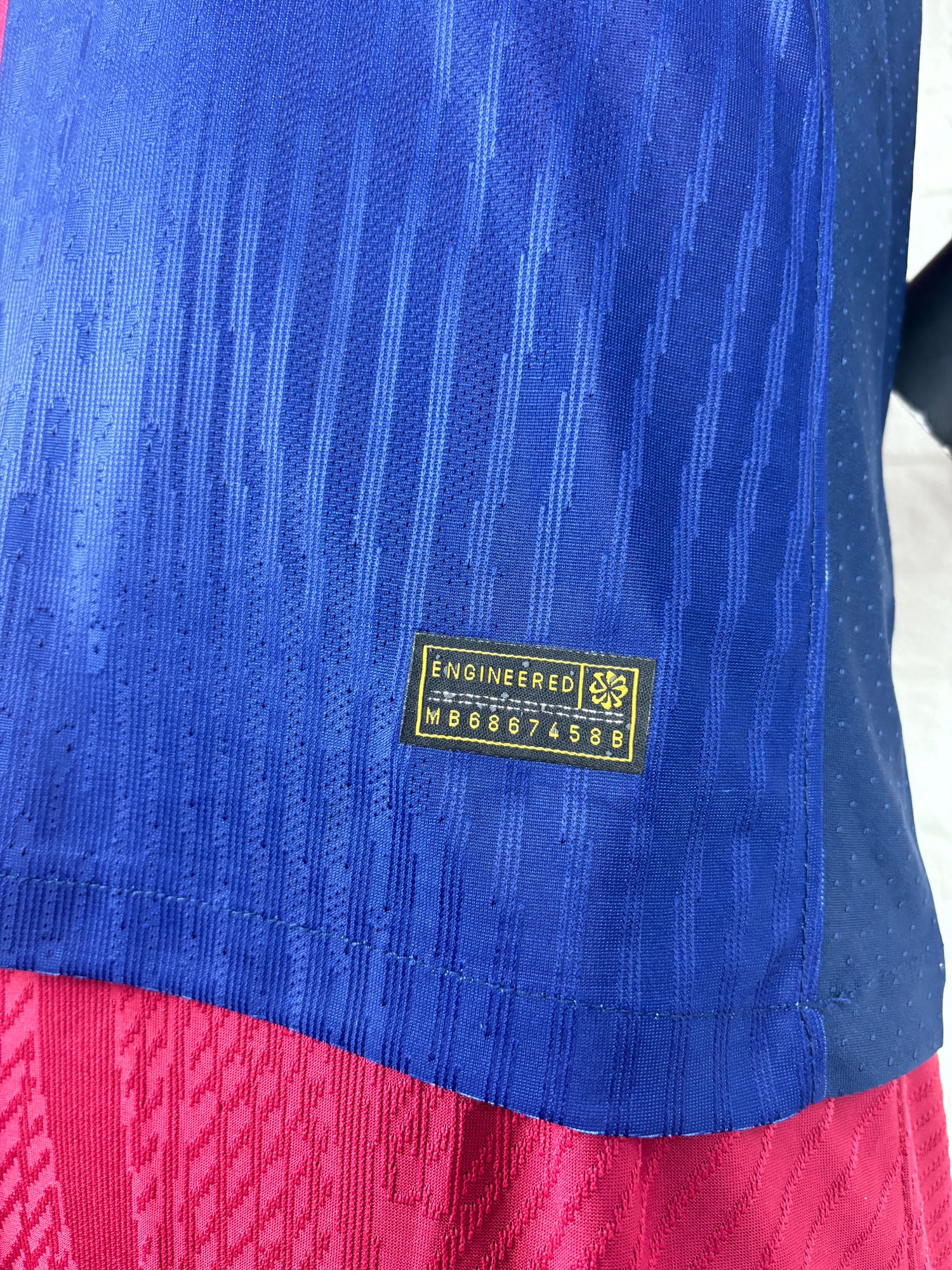 2025-26 FC Barcelona Scott Edition Home Player Version Jersey