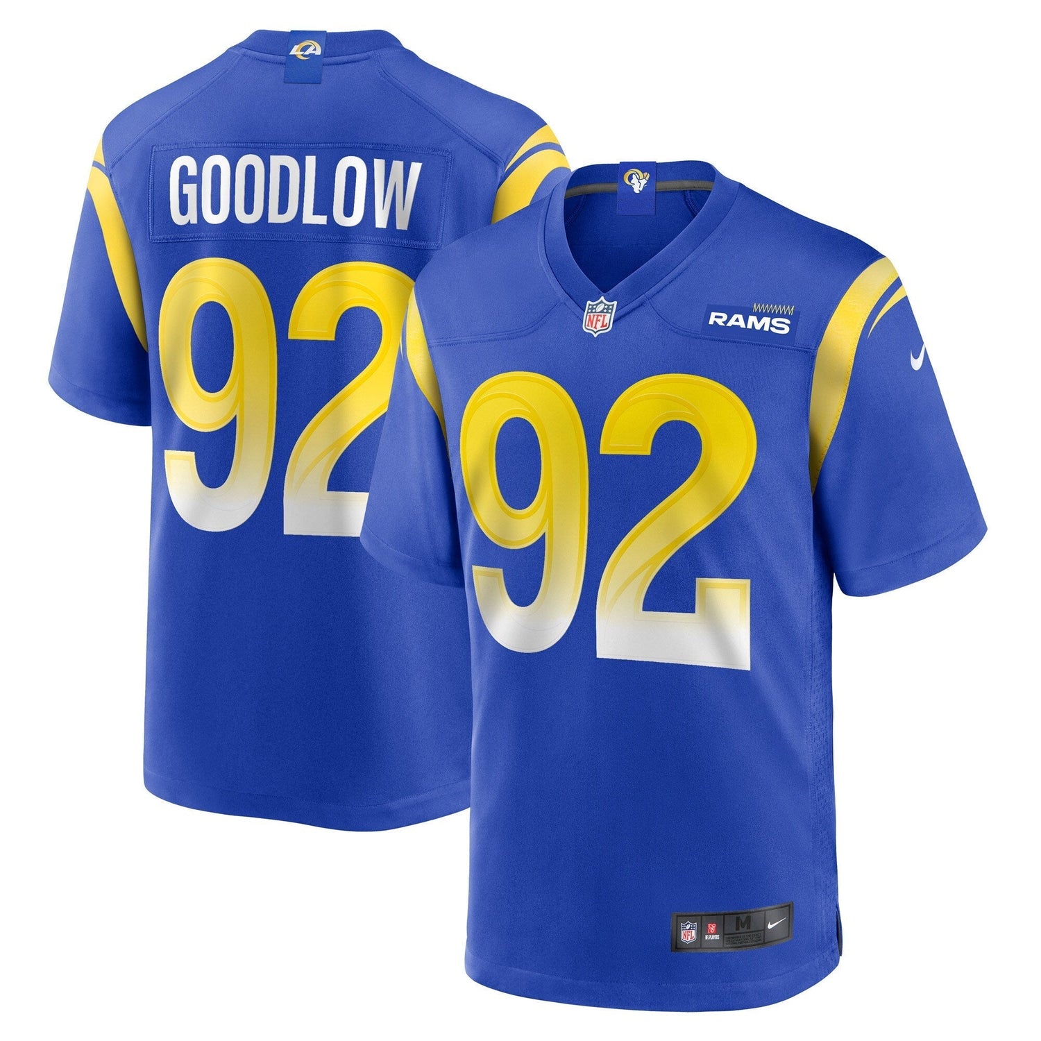 Anthony Goodlow Los Angeles Rams Nike Game Jersey - Royal